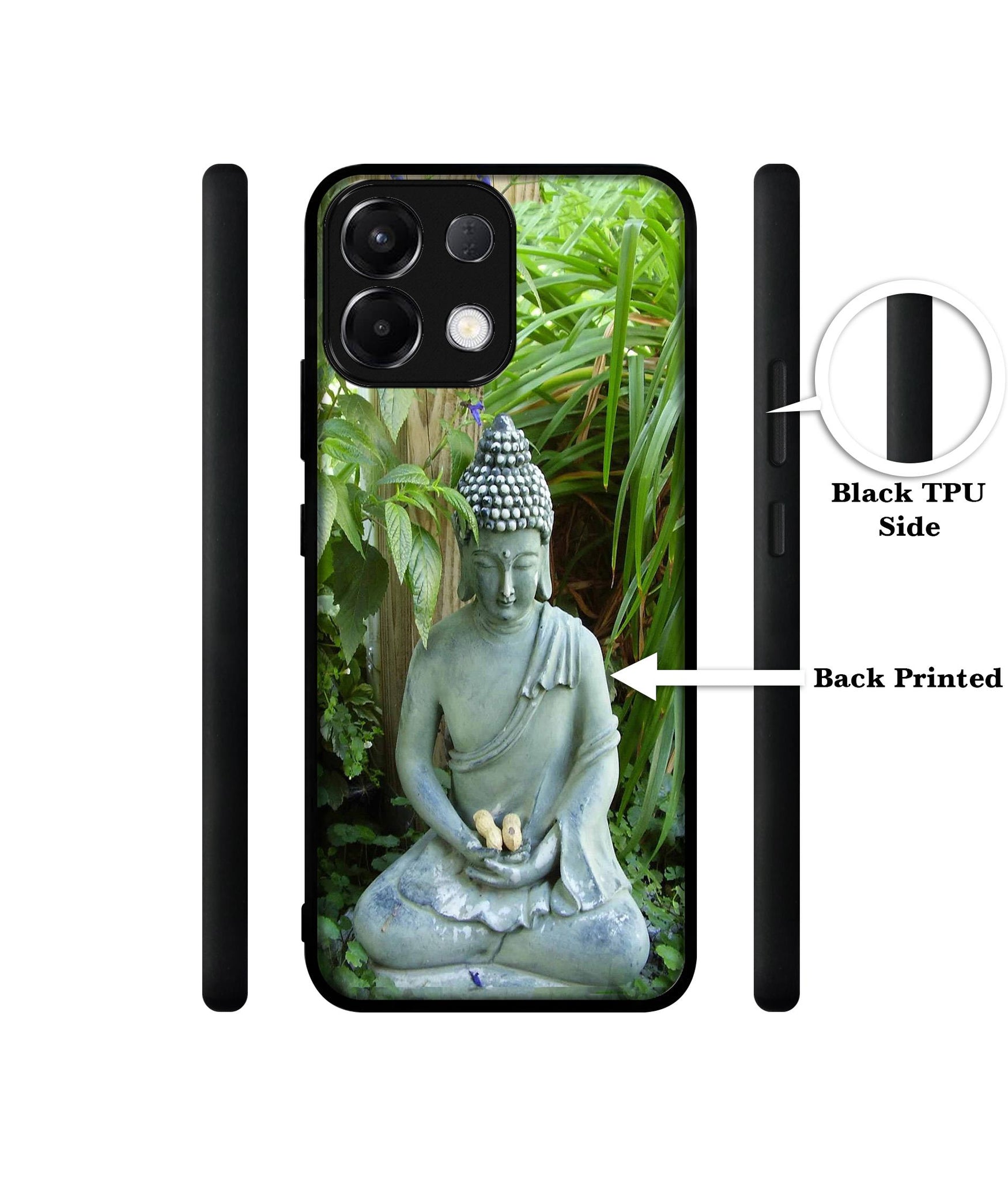 Buddhism Designer 2D Printed Back Case Cover for Oppo K13 5G