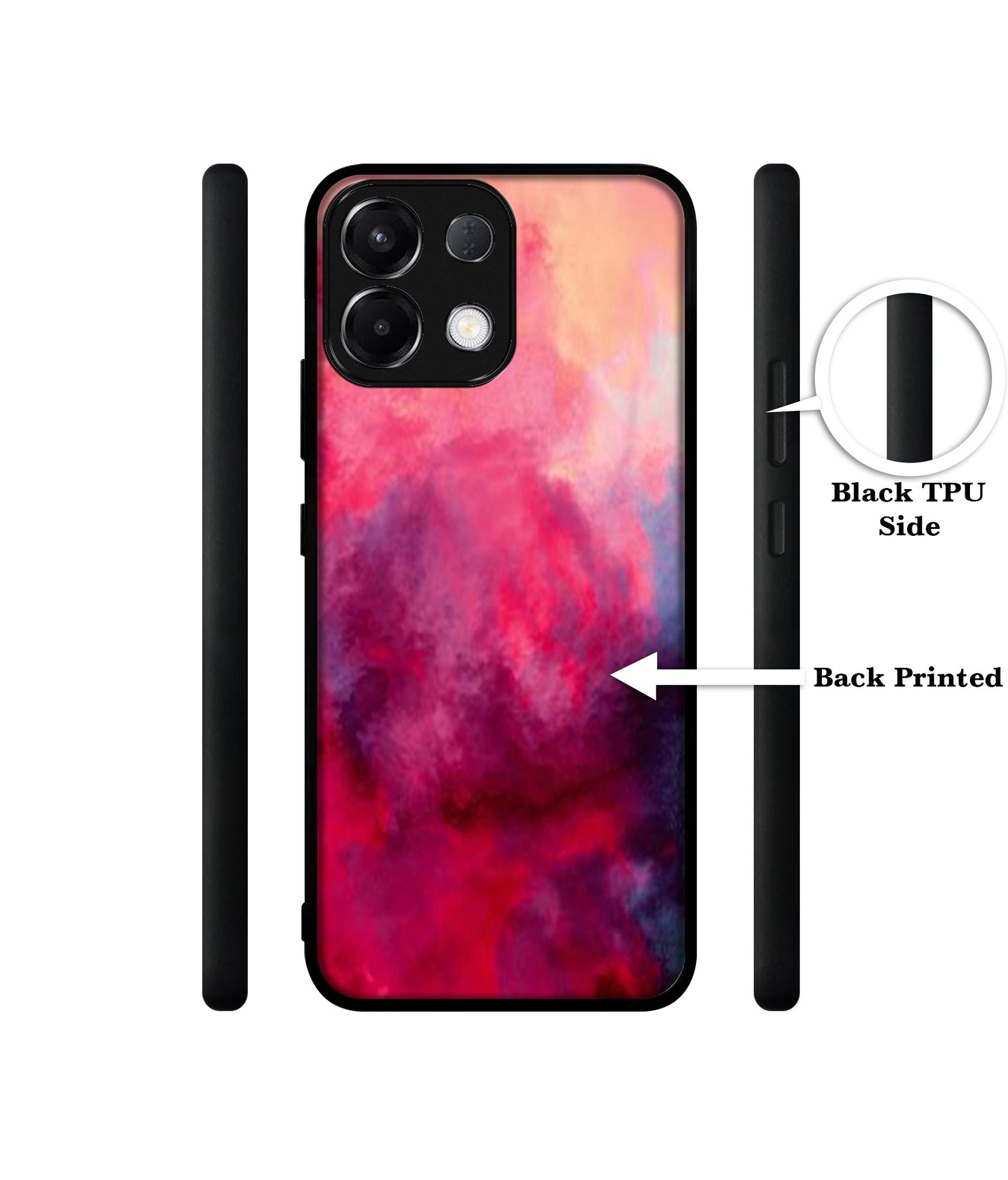 Holi Color Designer 2D Printed Back Case Cover for Oppo K13 5G