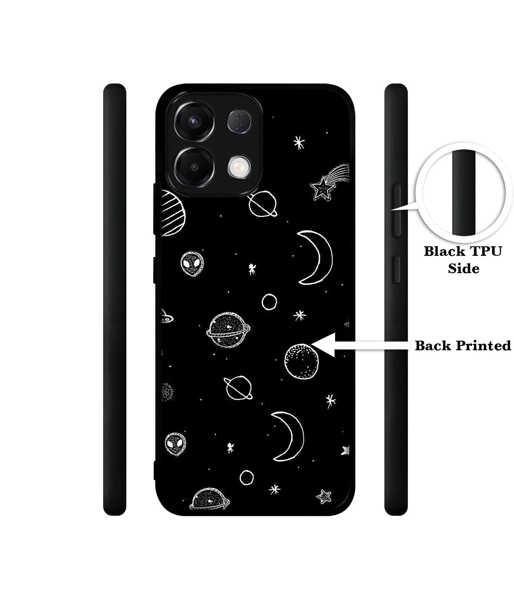 Space Stars Universe Designer 2D Printed Back Case Cover for Oppo K13 5G