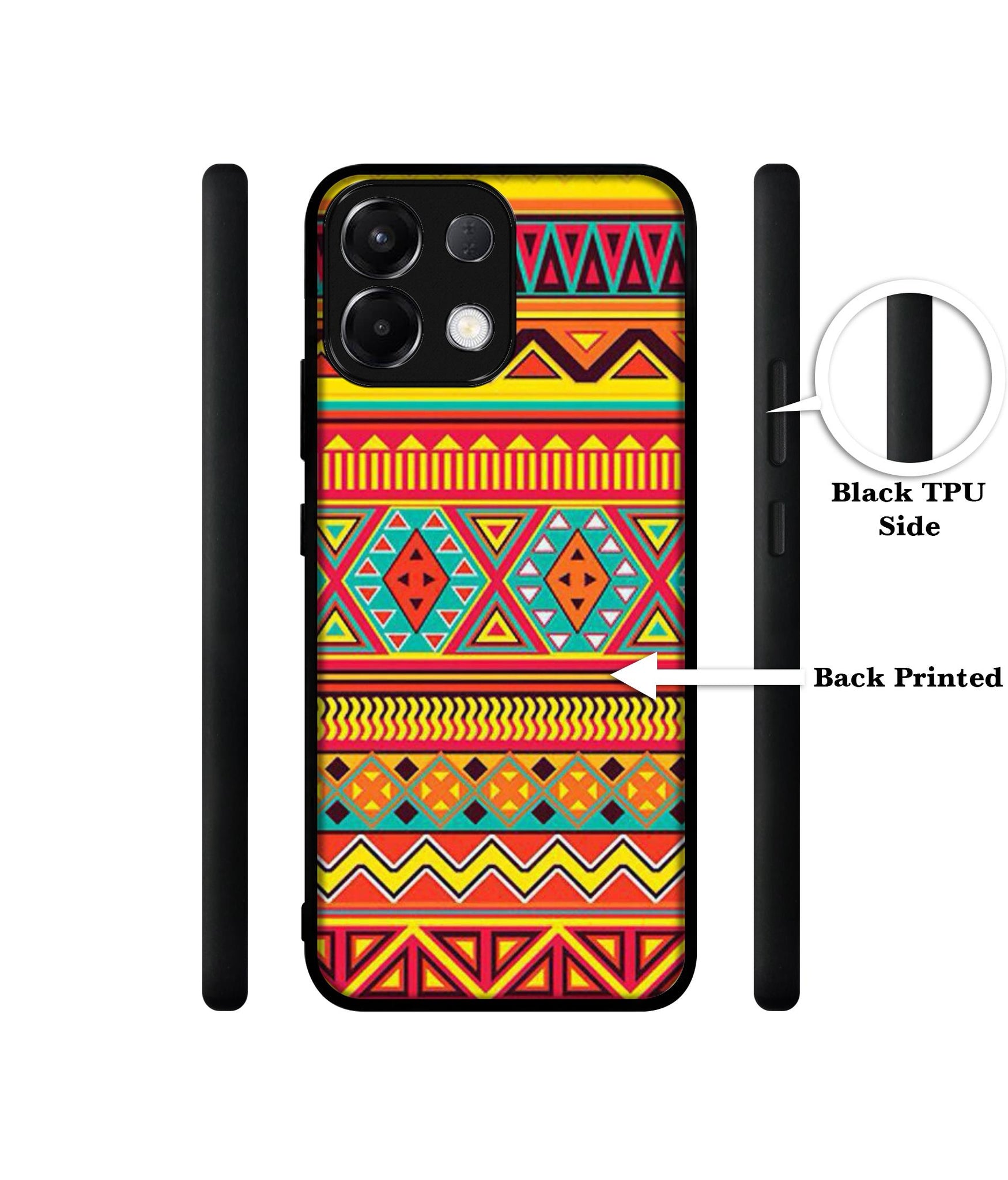 Artistic Rangoli Designer 2D Printed Back Case Cover for Oppo K13 5G