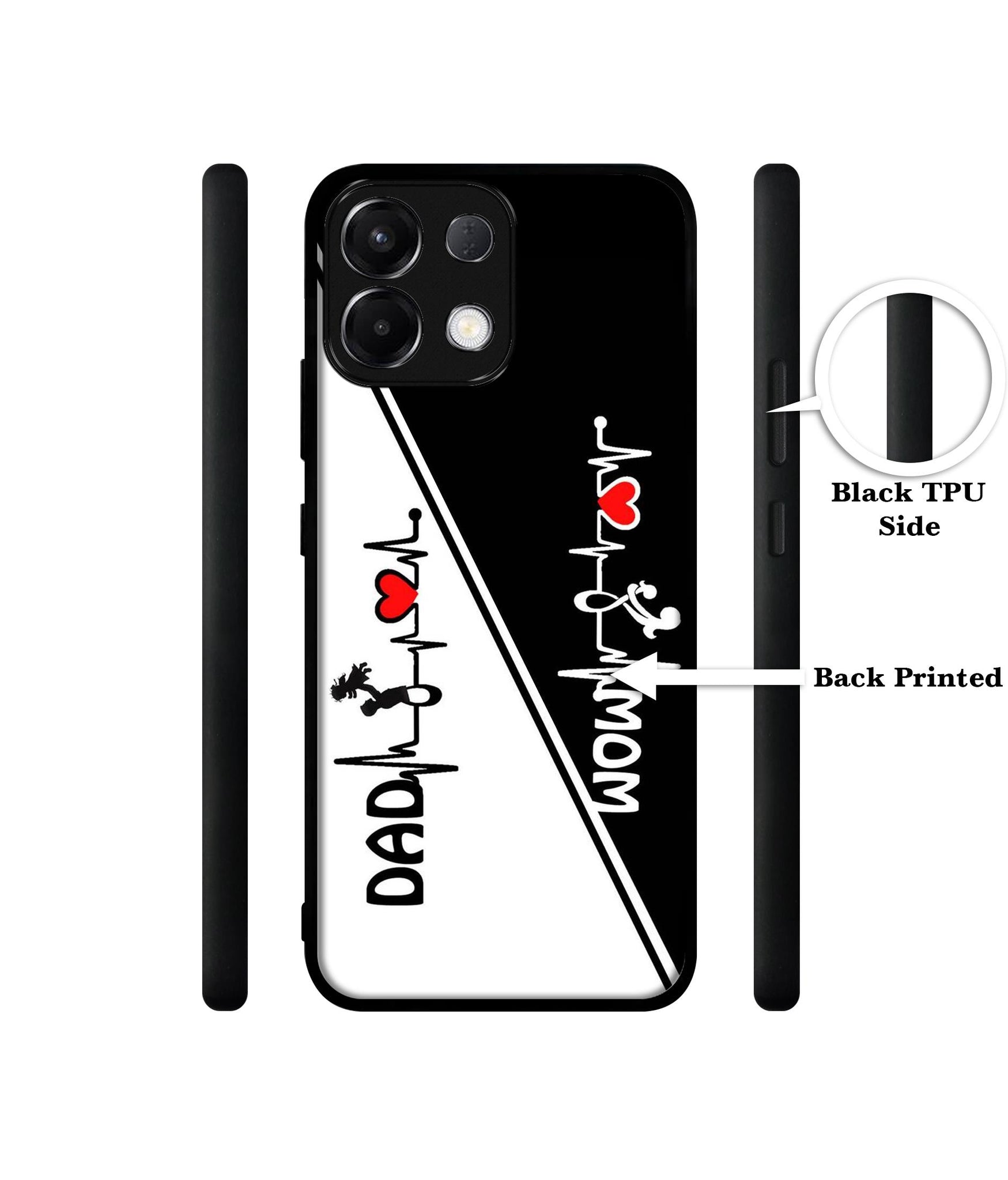 Mom and Dad Lover Designer 2D Printed Back Case Cover for Oppo K13 5G