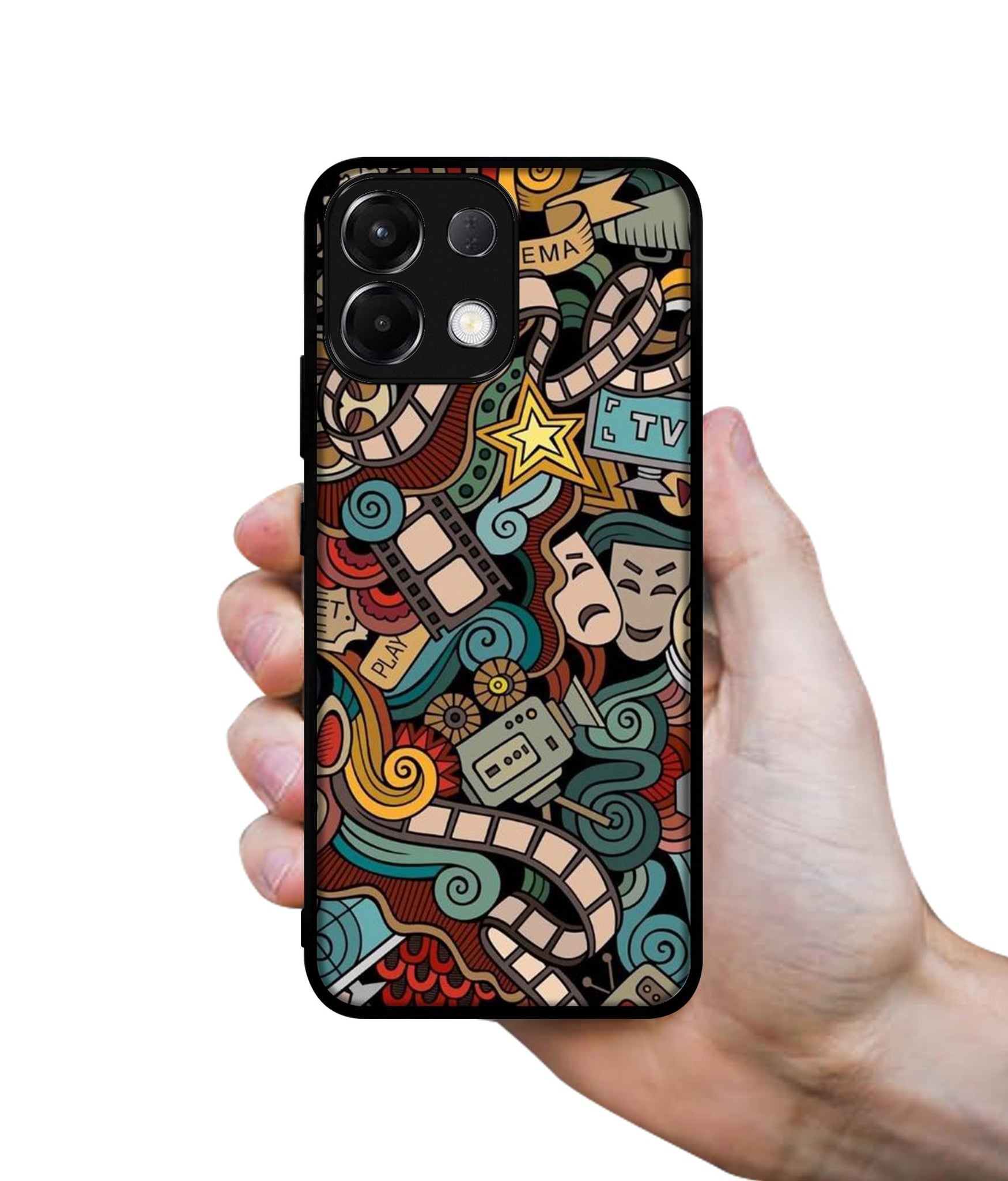 Movies Designer 2D Printed Back Case Cover for Oppo K13 5G