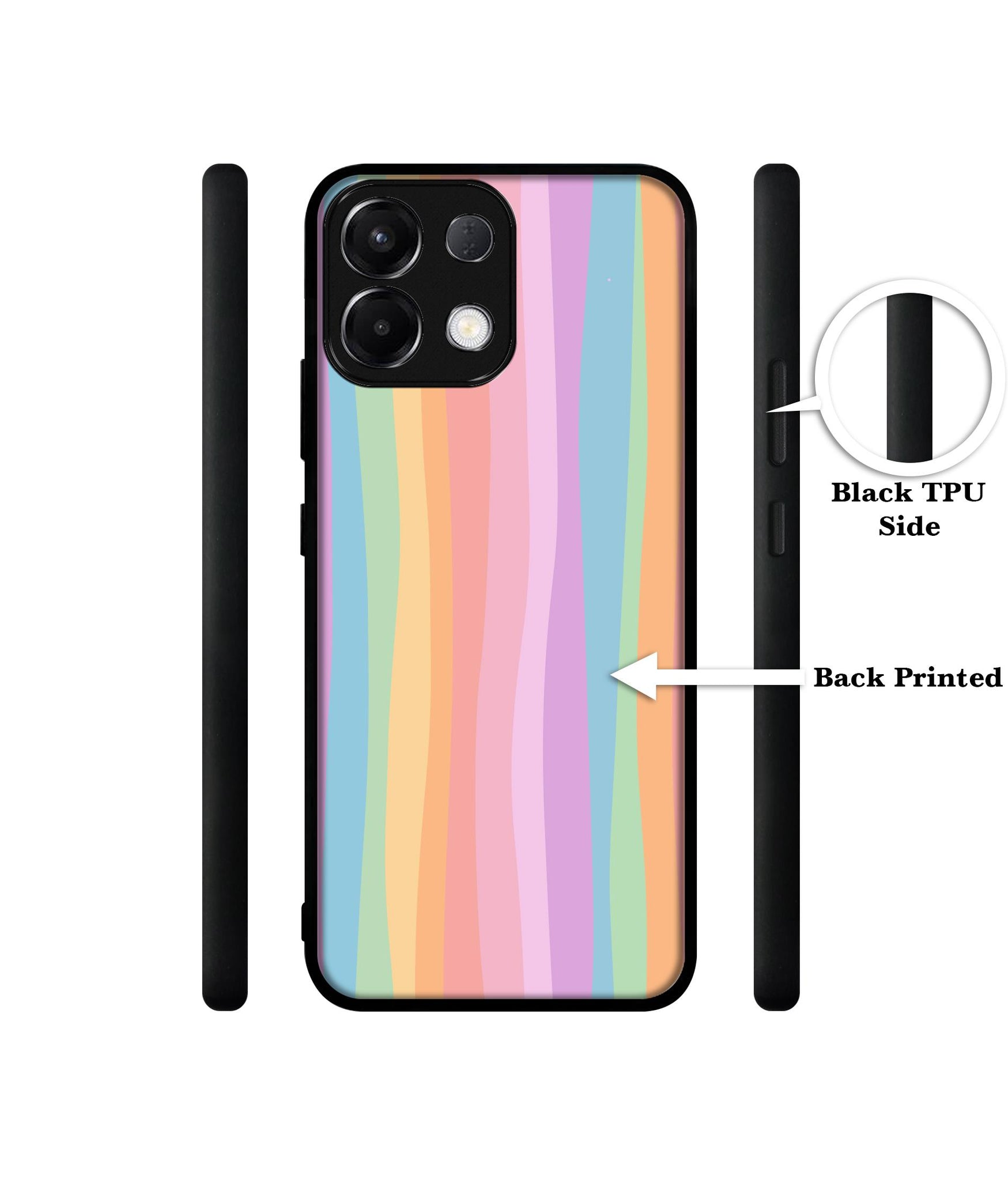 Cool Rainbow Designer 2D Printed Back Case Cover for Oppo K13 5G