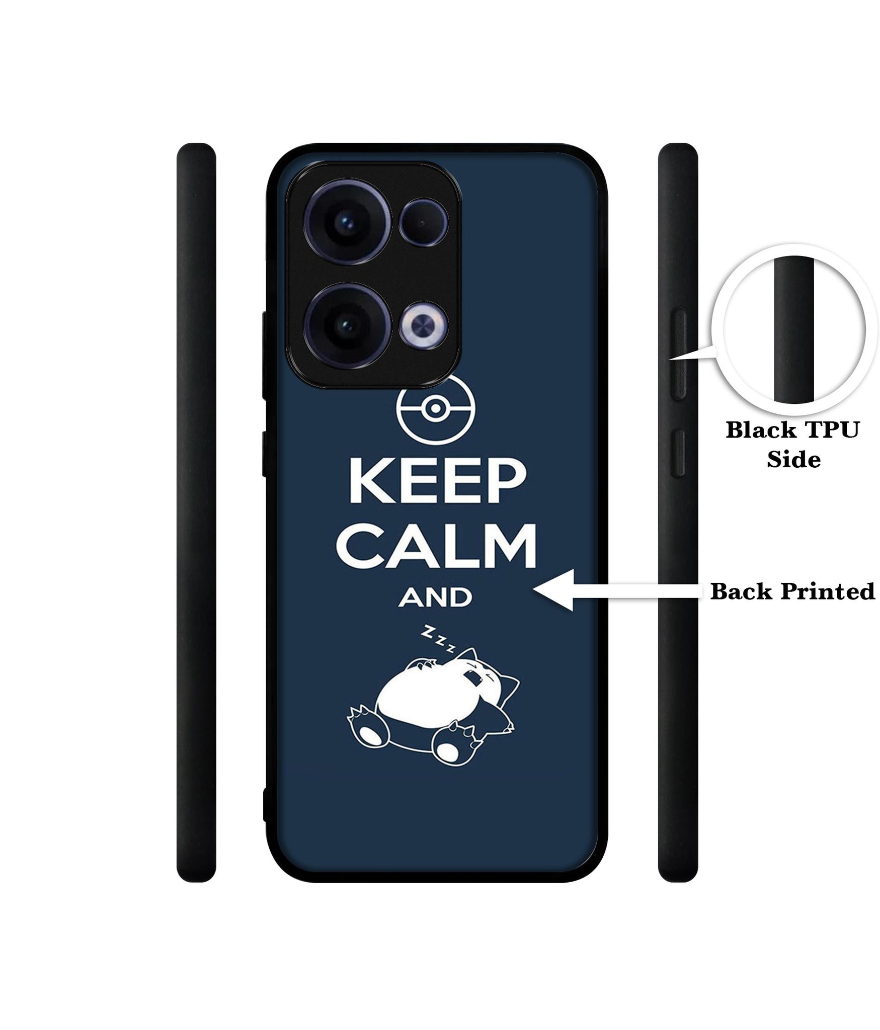 Sleep Pattern Designer 2D Printed Back Case Cover for Oppo Reno13 5G
