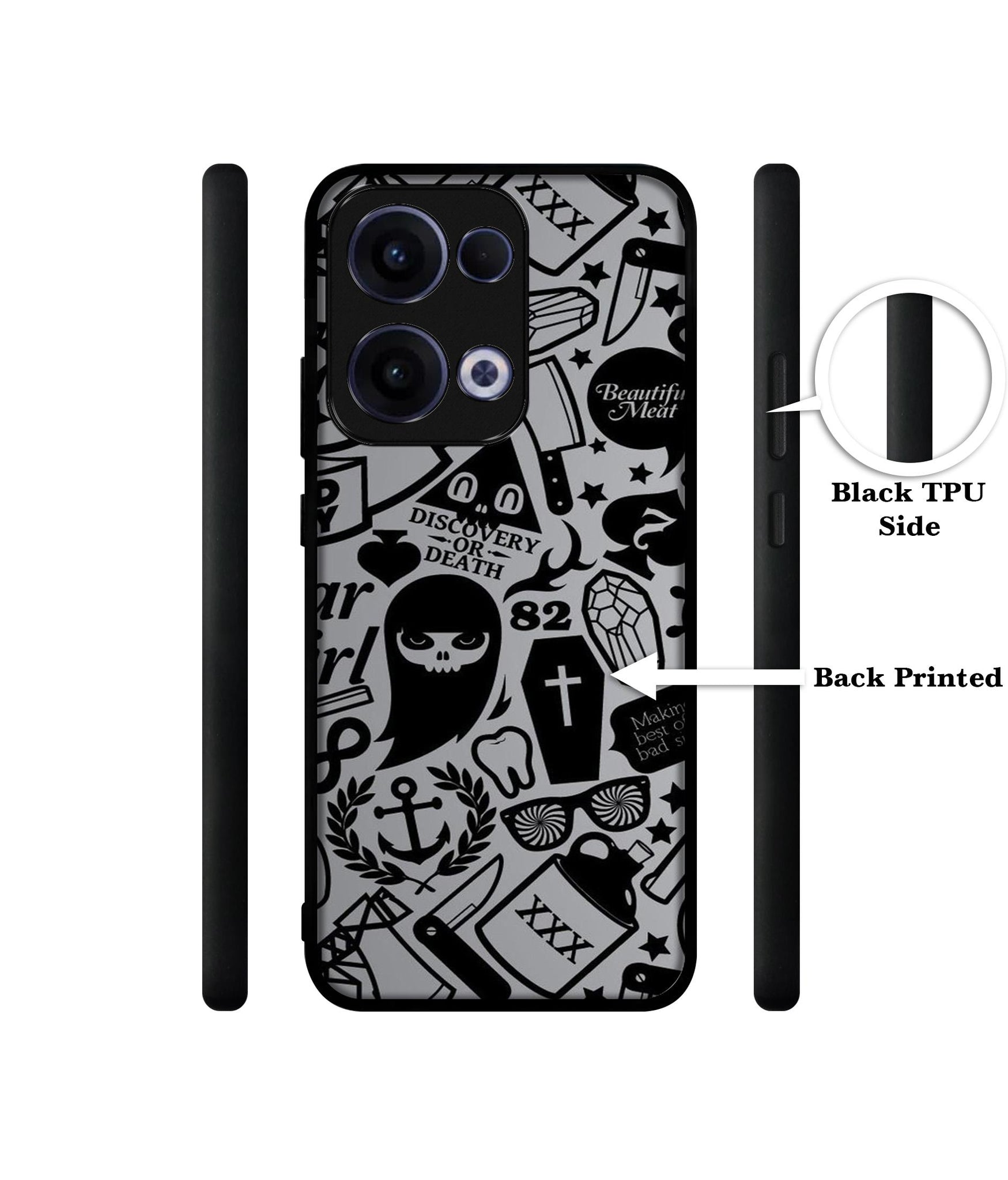 Discover Or Death Designer 2D Printed Back Case Cover for Oppo Reno13 5G