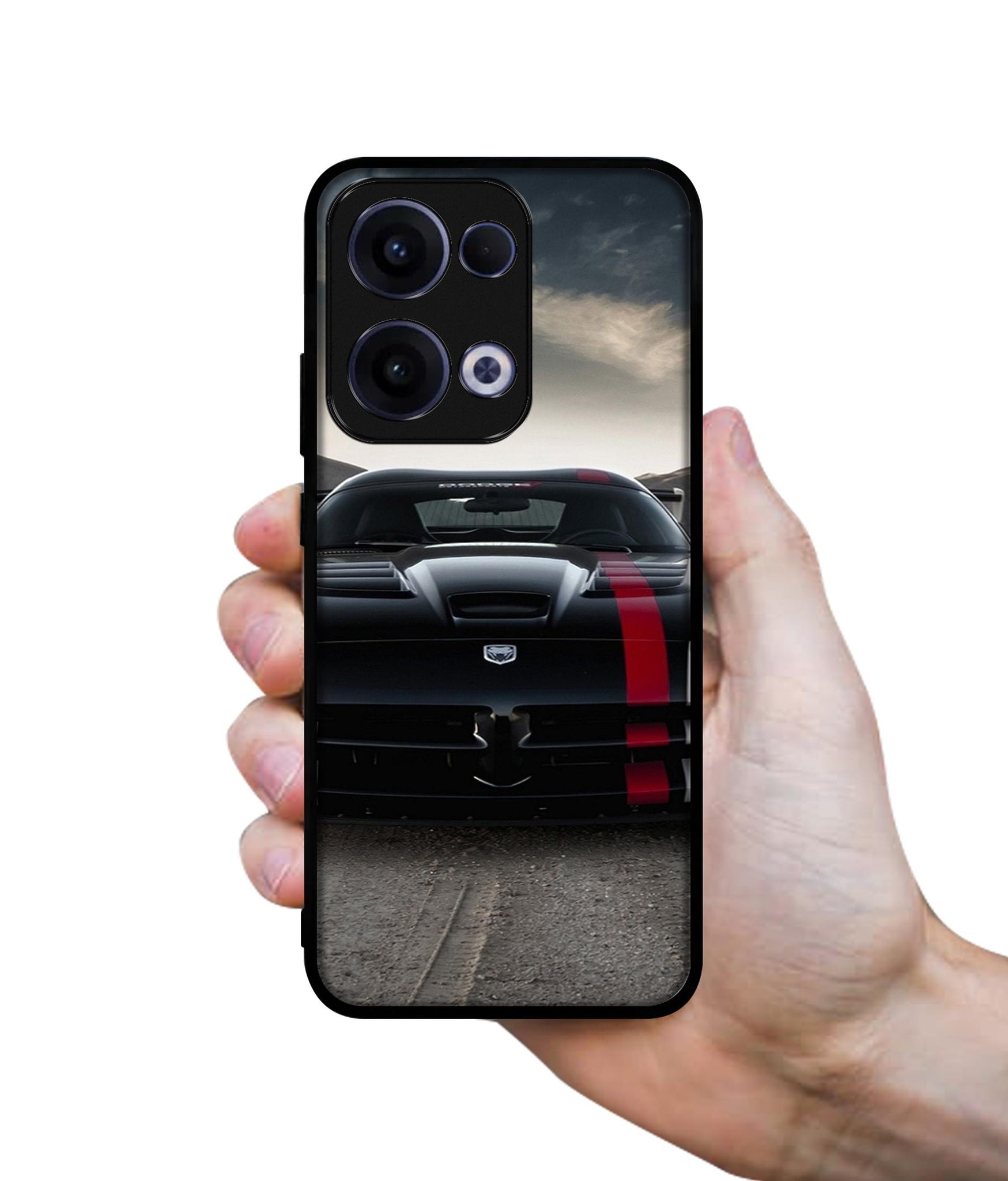 Sports Car Pattern Designer 2D Printed Back Case Cover for Oppo Reno13 5G