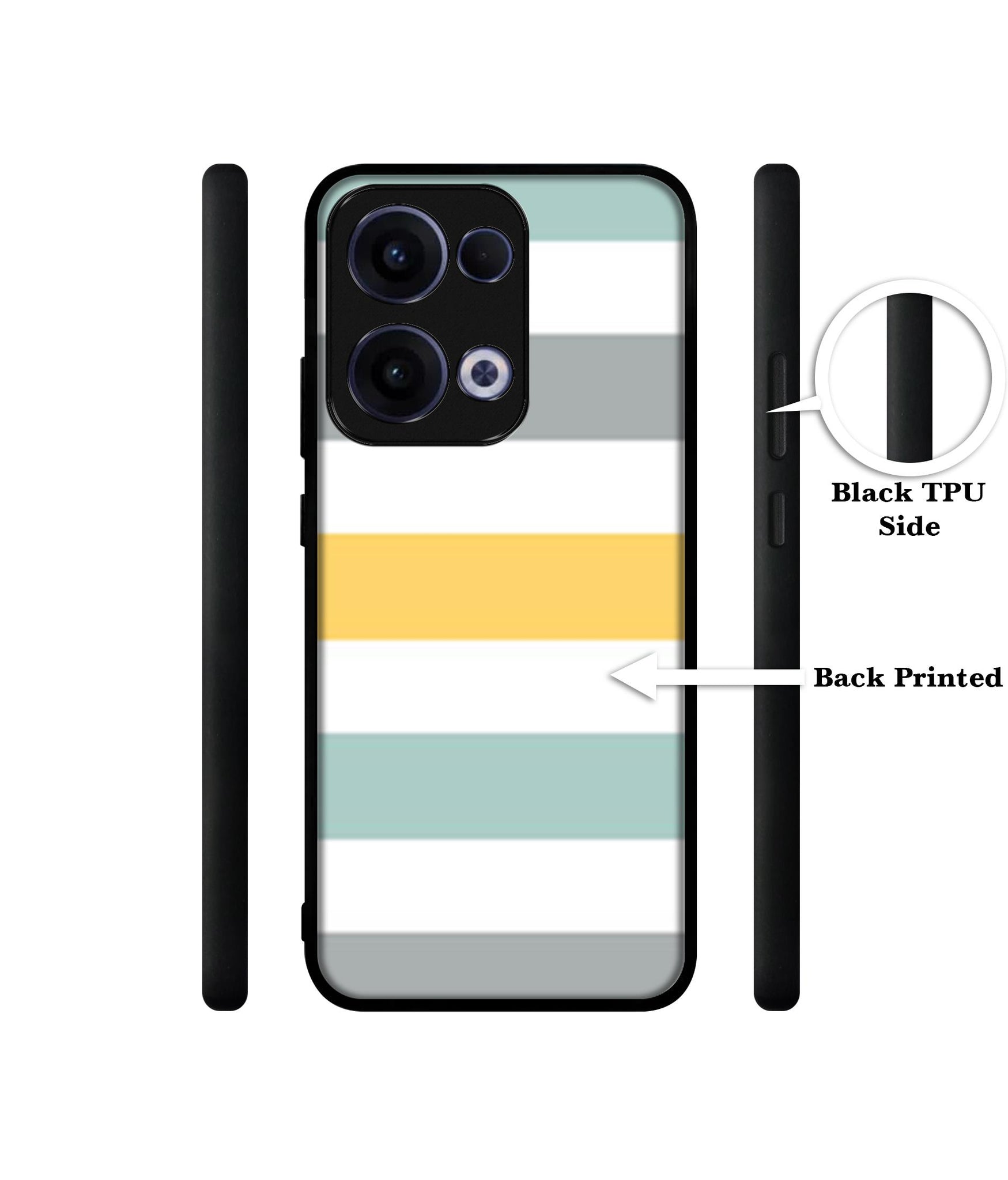 Line Texture Designer 2D Printed Back Case Cover for Oppo Reno13 5G