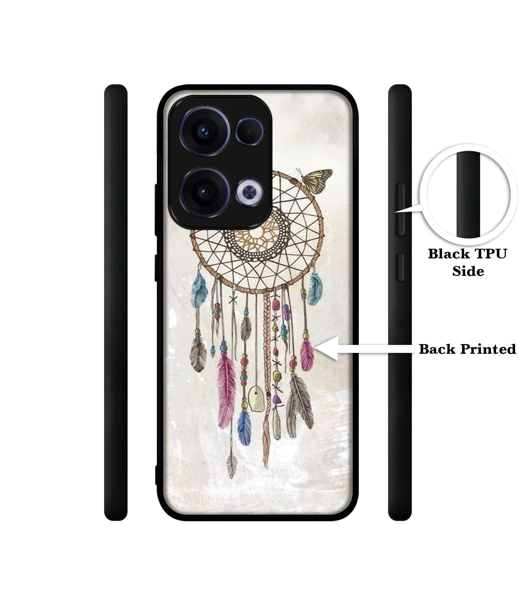 Wall Hanging Designer 2D Printed Back Case Cover for Oppo Reno13 5G