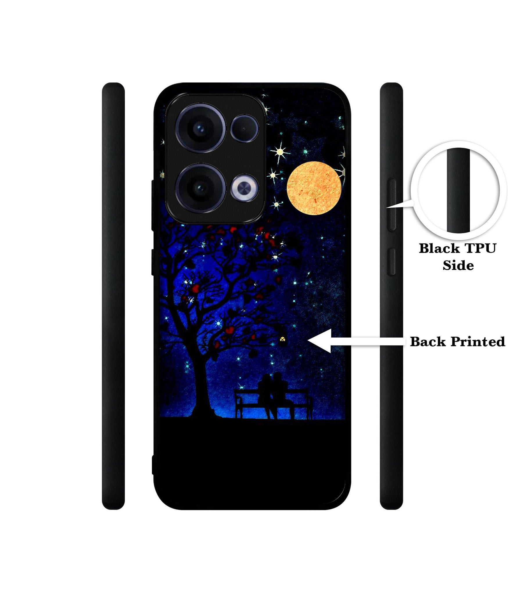 Blue Sky Designer 2D Printed Back Case Cover for Oppo Reno13 5G