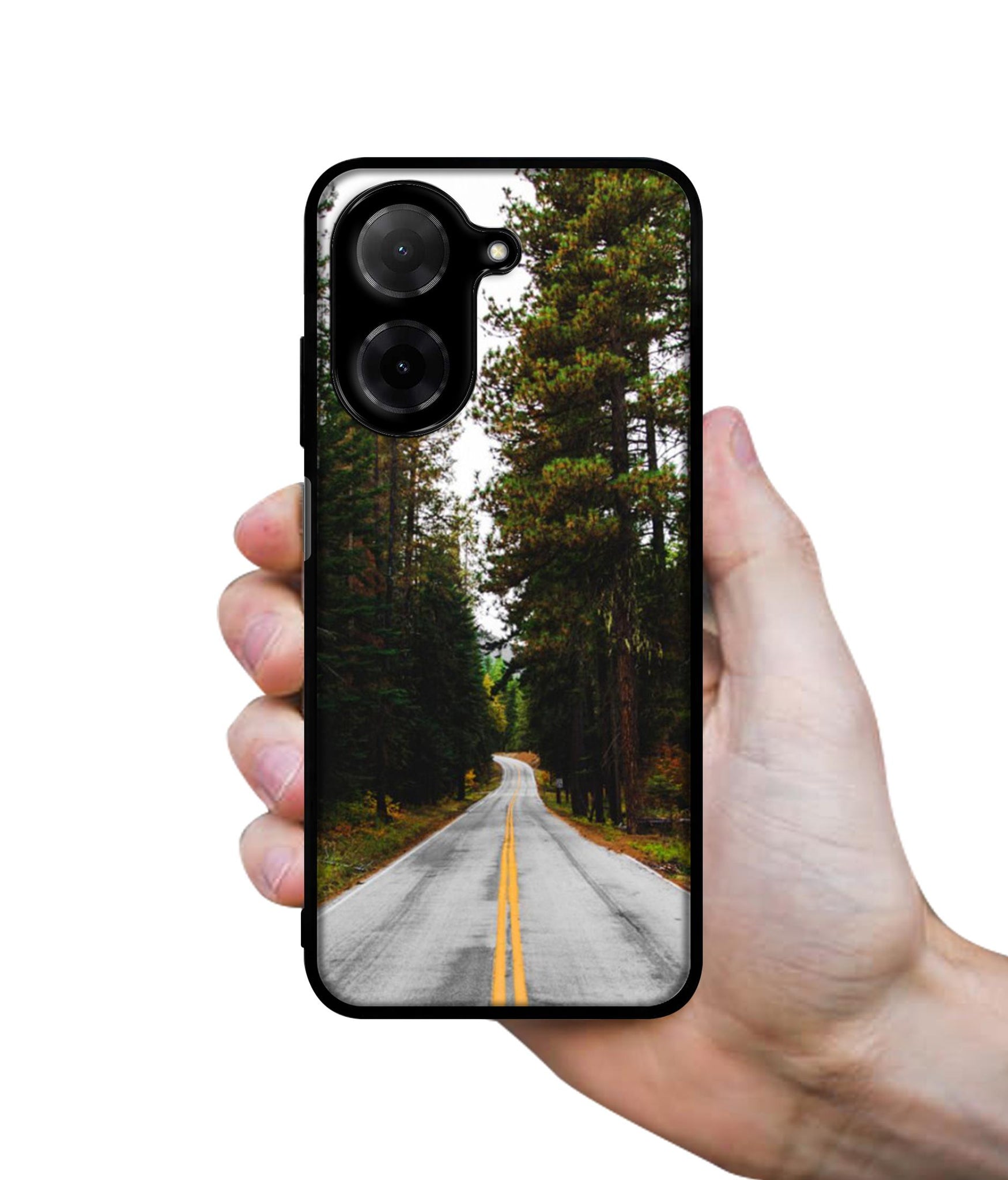 Road Photo Designer 2D Printed Back Case Cover for Poco C71 4G / Mi Redmi A5 4G