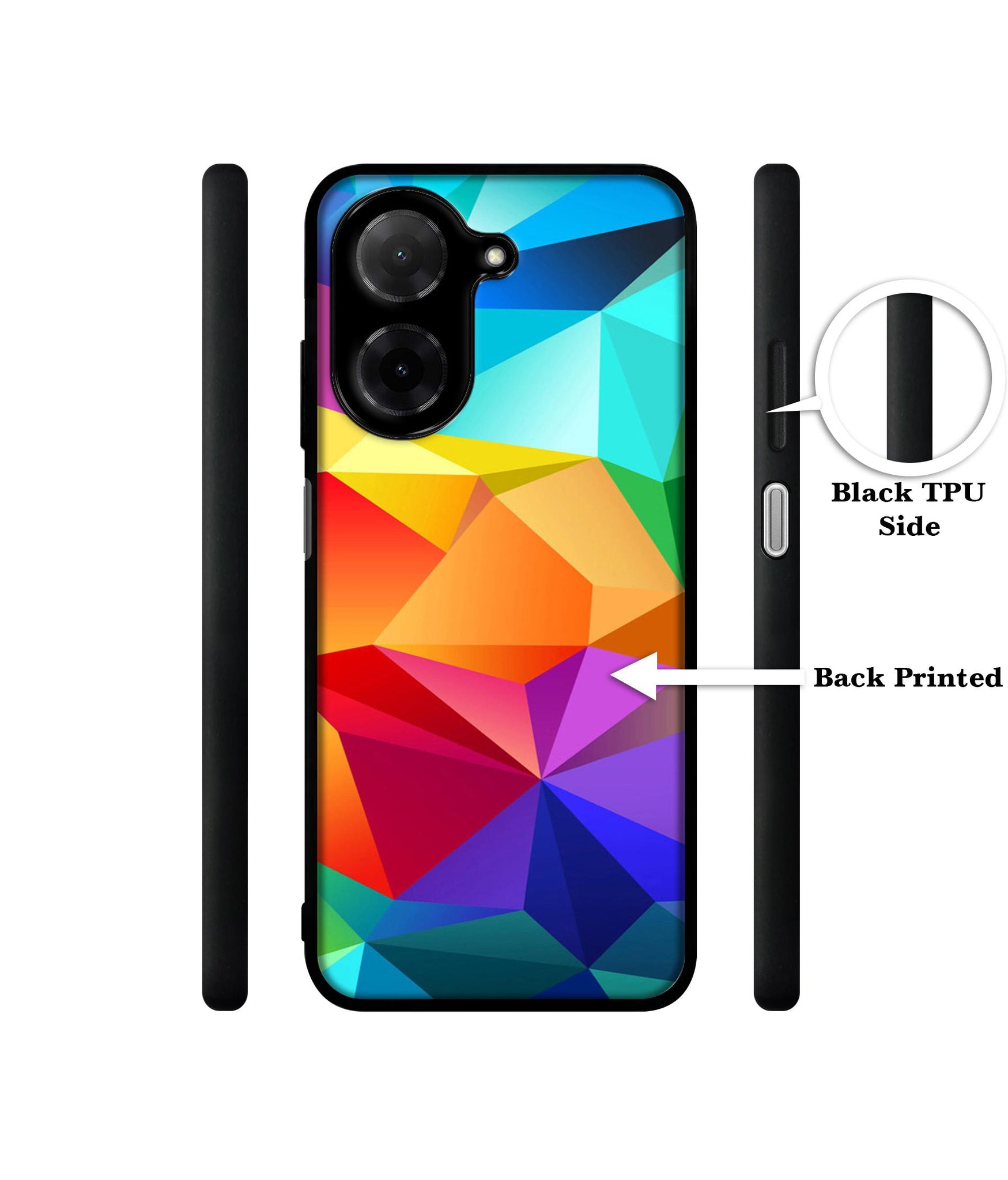 Colorful Pattern Designer 2D Printed Back Case Cover for Poco C71 4G / Mi Redmi A5 4G