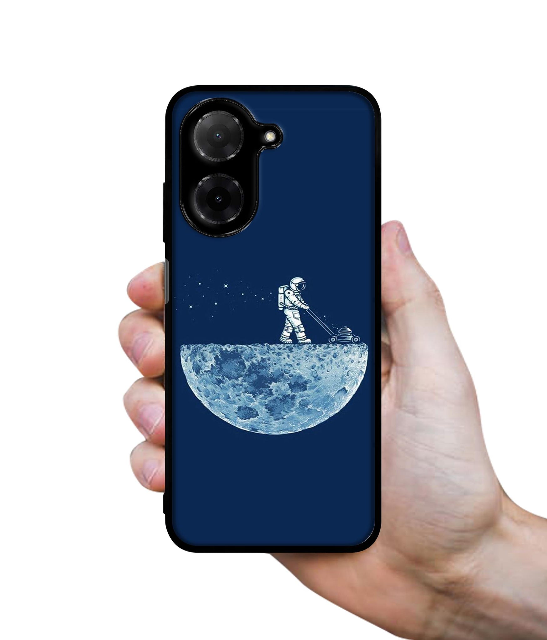 Moon Walk Designer 2D Printed Back Case Cover for Poco C71 4G / Mi Redmi A5 4G