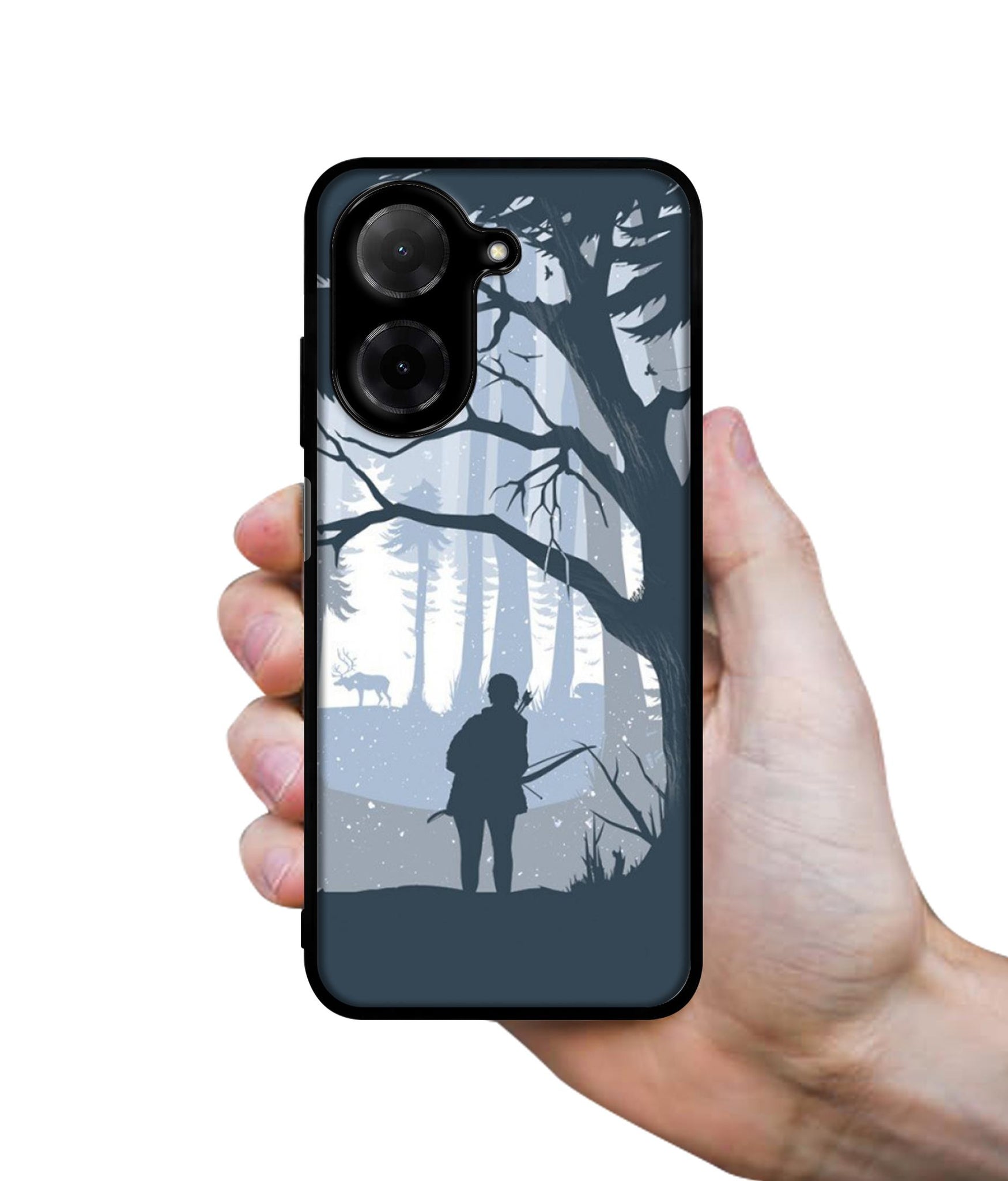 Hunter Designer 2D Printed Back Case Cover for Poco C71 4G / Mi Redmi A5 4G