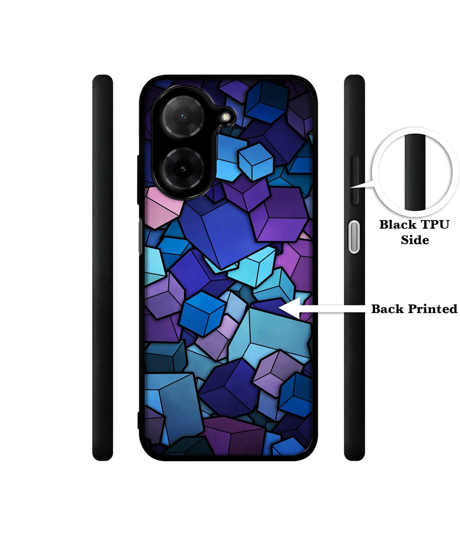 Color Box Designer 2D Printed Back Case Cover for Poco C71 4G / Mi Redmi A5 4G