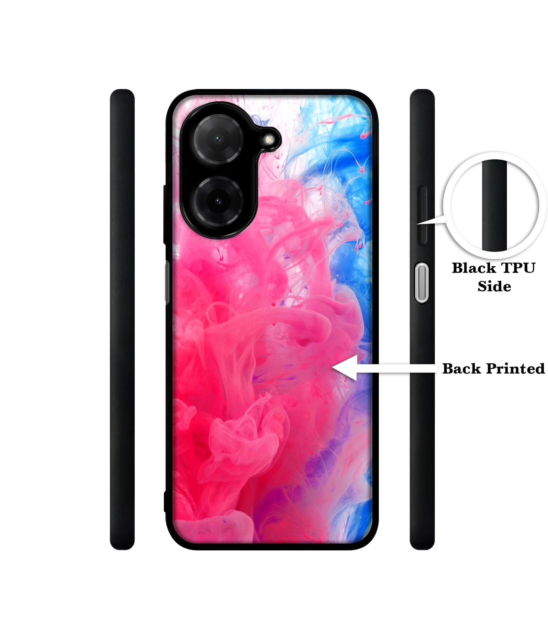 Fractal Paint Designer 2D Printed Back Case Cover for Poco C71 4G / Mi Redmi A5 4G