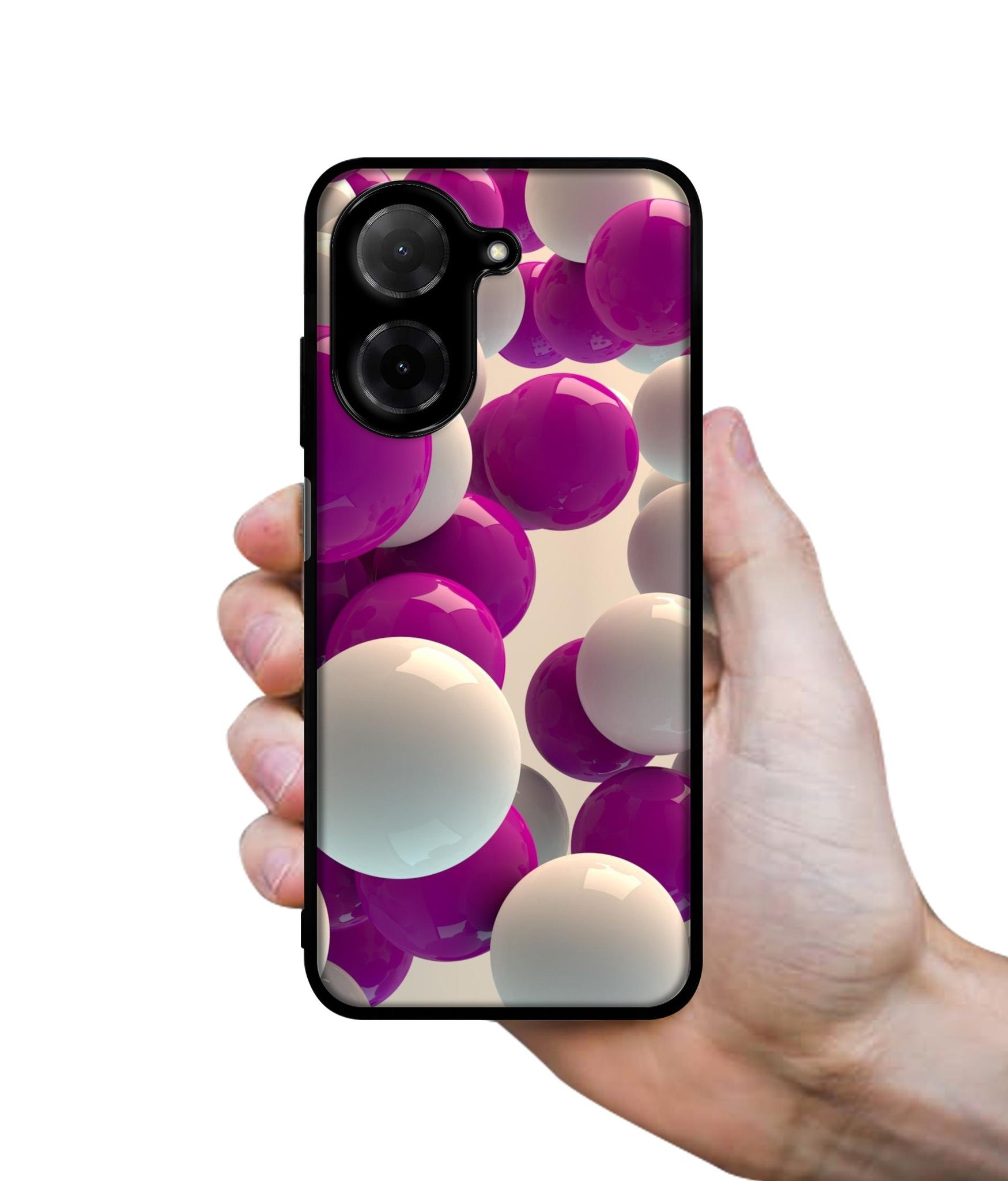 3D Balloons Designer 2D Printed Back Case Cover for Poco C71 4G / Mi Redmi A5 4G
