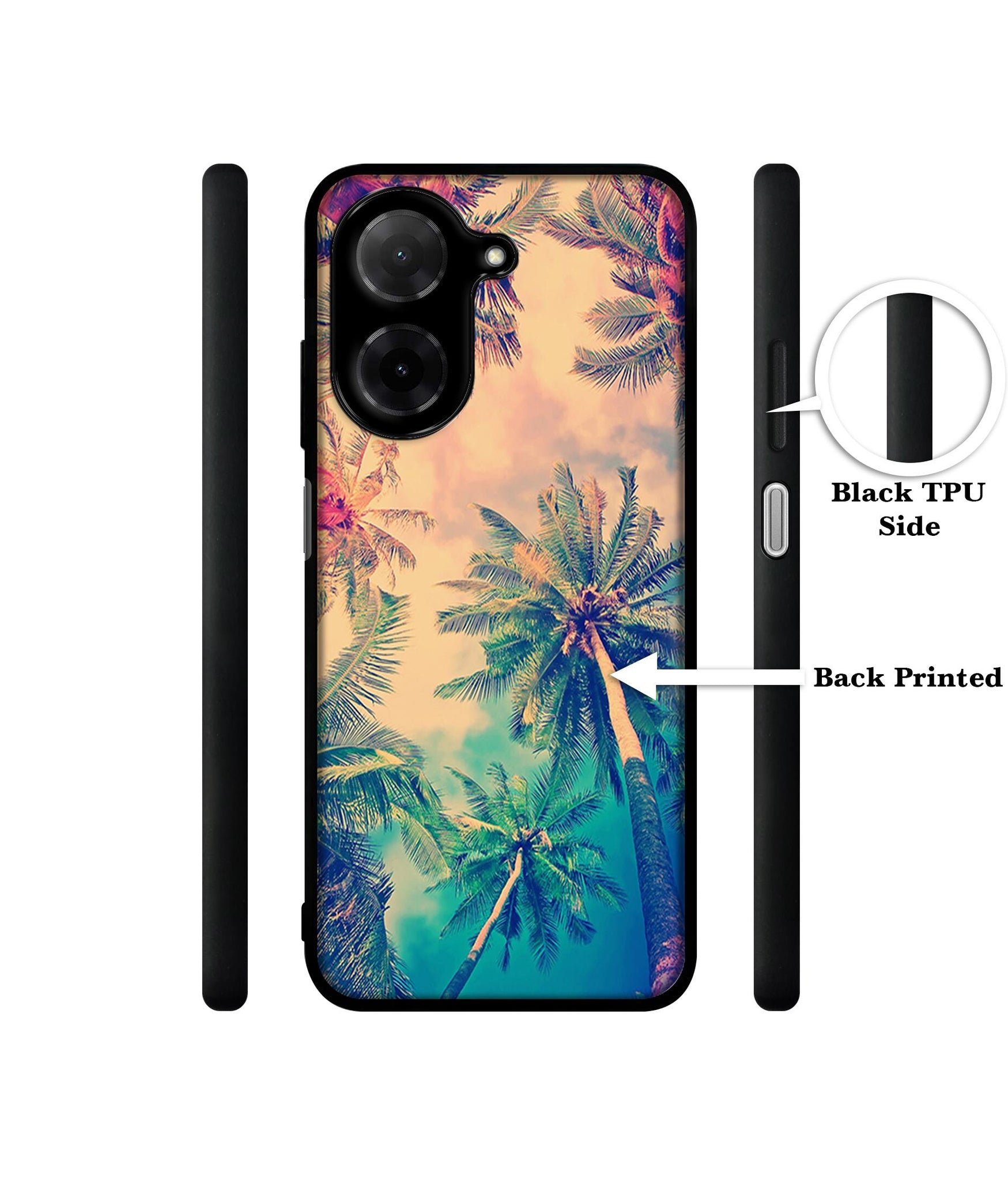 Trees Designer 2D Printed Back Case Cover for Poco C71 4G / Mi Redmi A5 4G