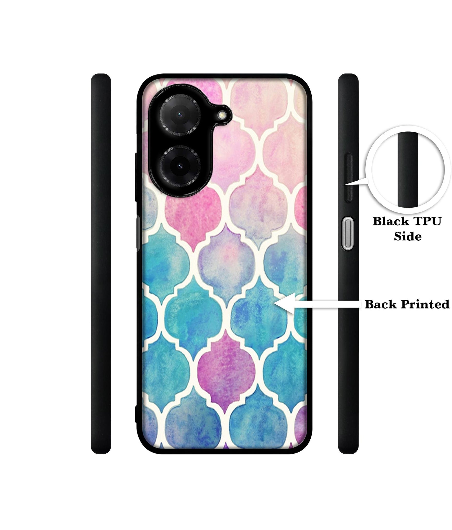 Patterns Art Designer 2D Printed Back Case Cover for Poco C71 4G / Mi Redmi A5 4G