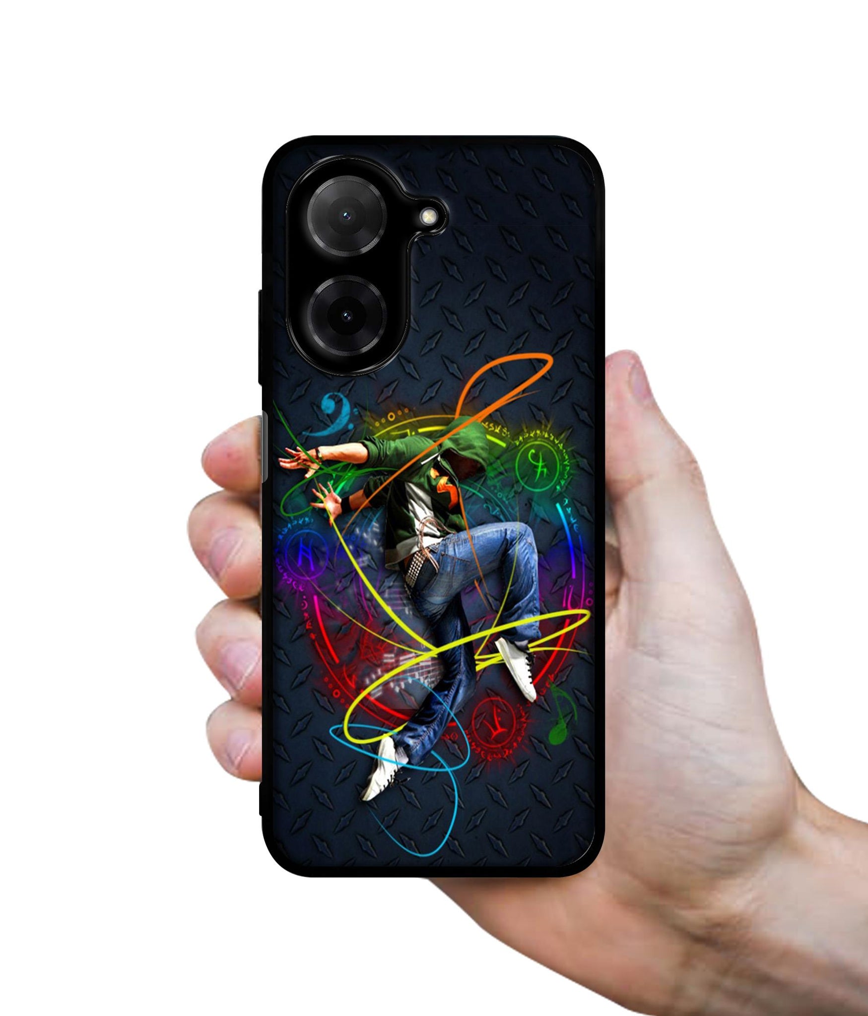 Boy With Music Designer 2D Printed Back Case Cover for Poco C71 4G / Mi Redmi A5 4G