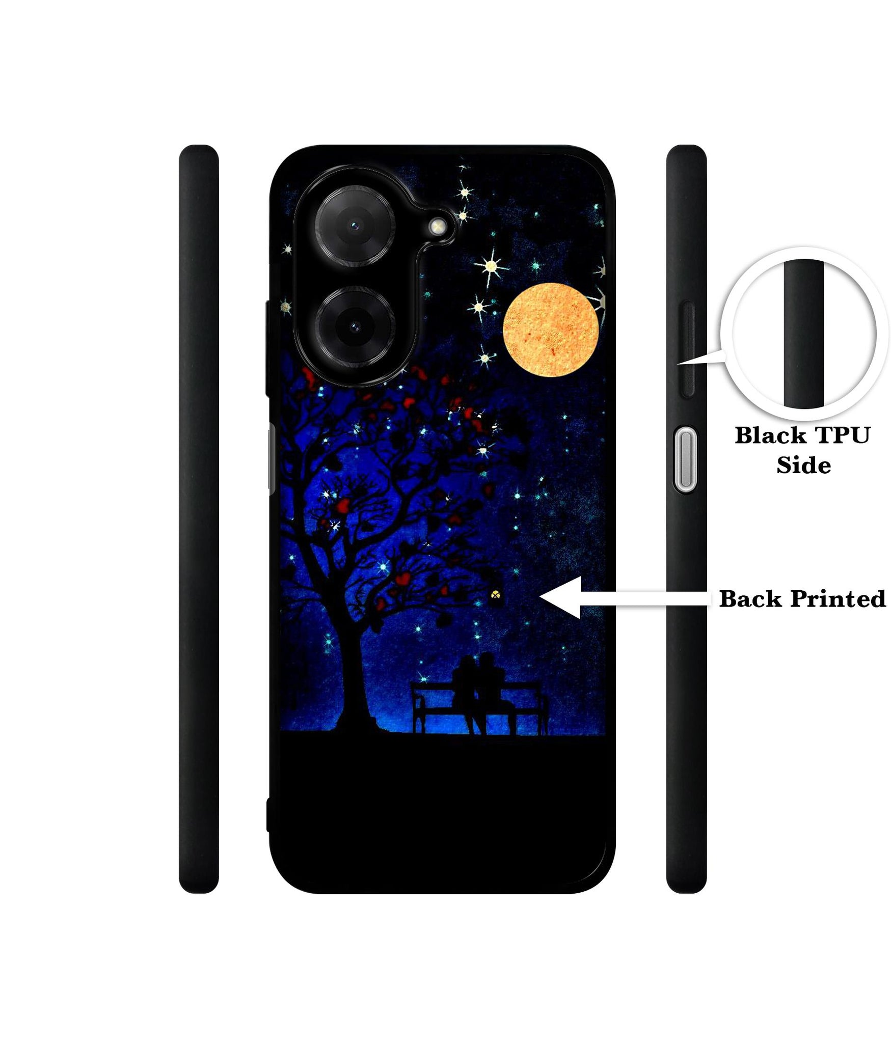 Blue Sky Designer 2D Printed Back Case Cover for Poco C71 4G / Mi Redmi A5 4G
