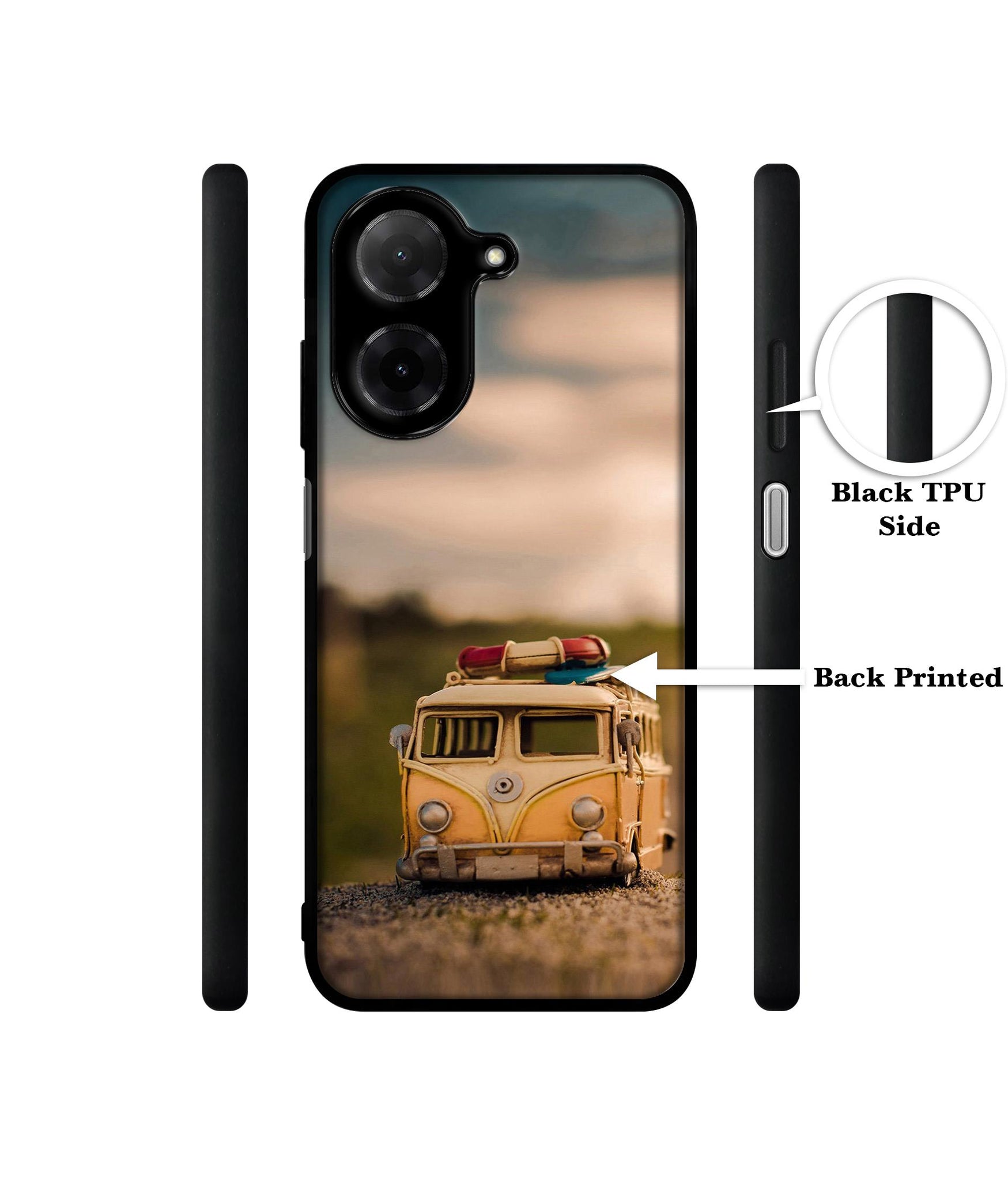 Toy Car Designer 2D Printed Back Case Cover for Poco C71 4G / Mi Redmi A5 4G