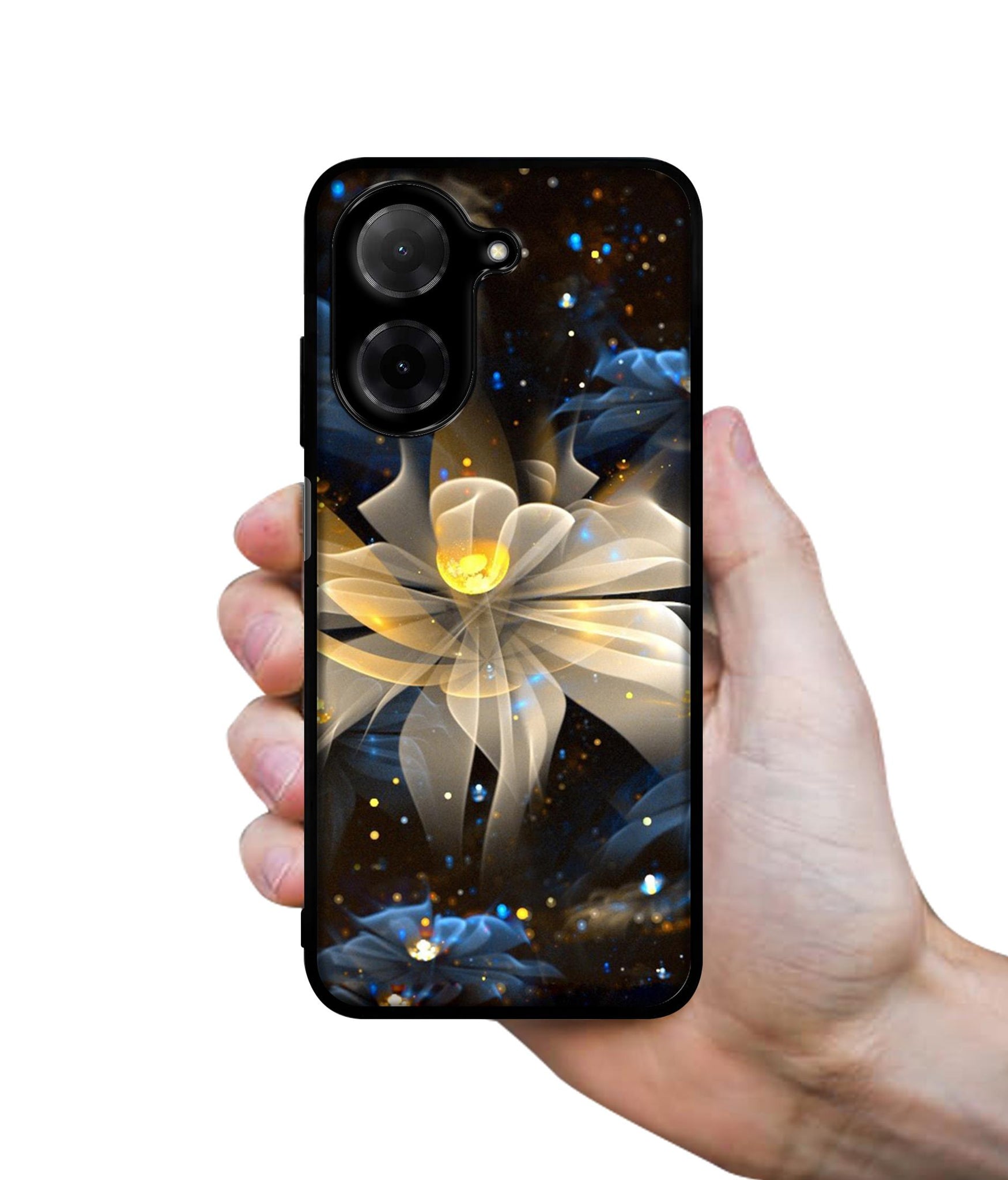 Art Flower Designer 2D Printed Back Case Cover for Poco C71 4G / Mi Redmi A5 4G