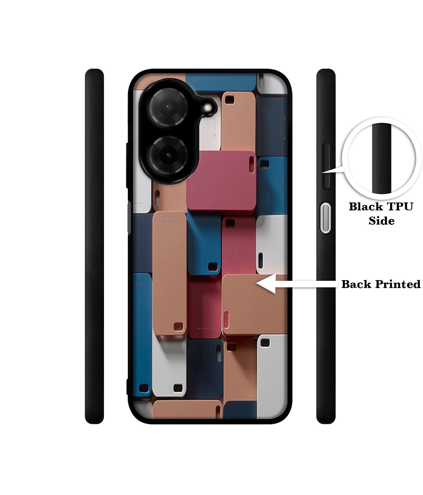 Mobile Cover Designer 2D Printed Back Case Cover for Poco C71 4G / Mi Redmi A5 4G
