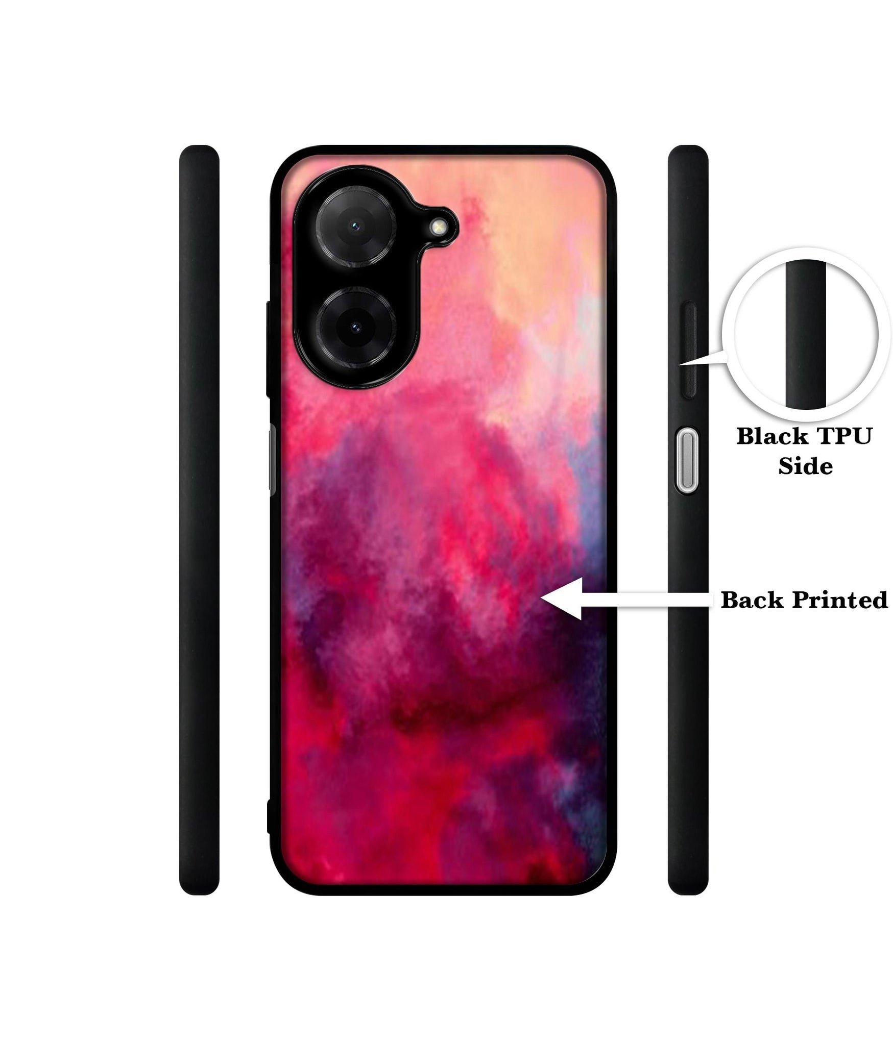 Holi Color Designer 2D Printed Back Case Cover for Poco C71 4G / Mi Redmi A5 4G