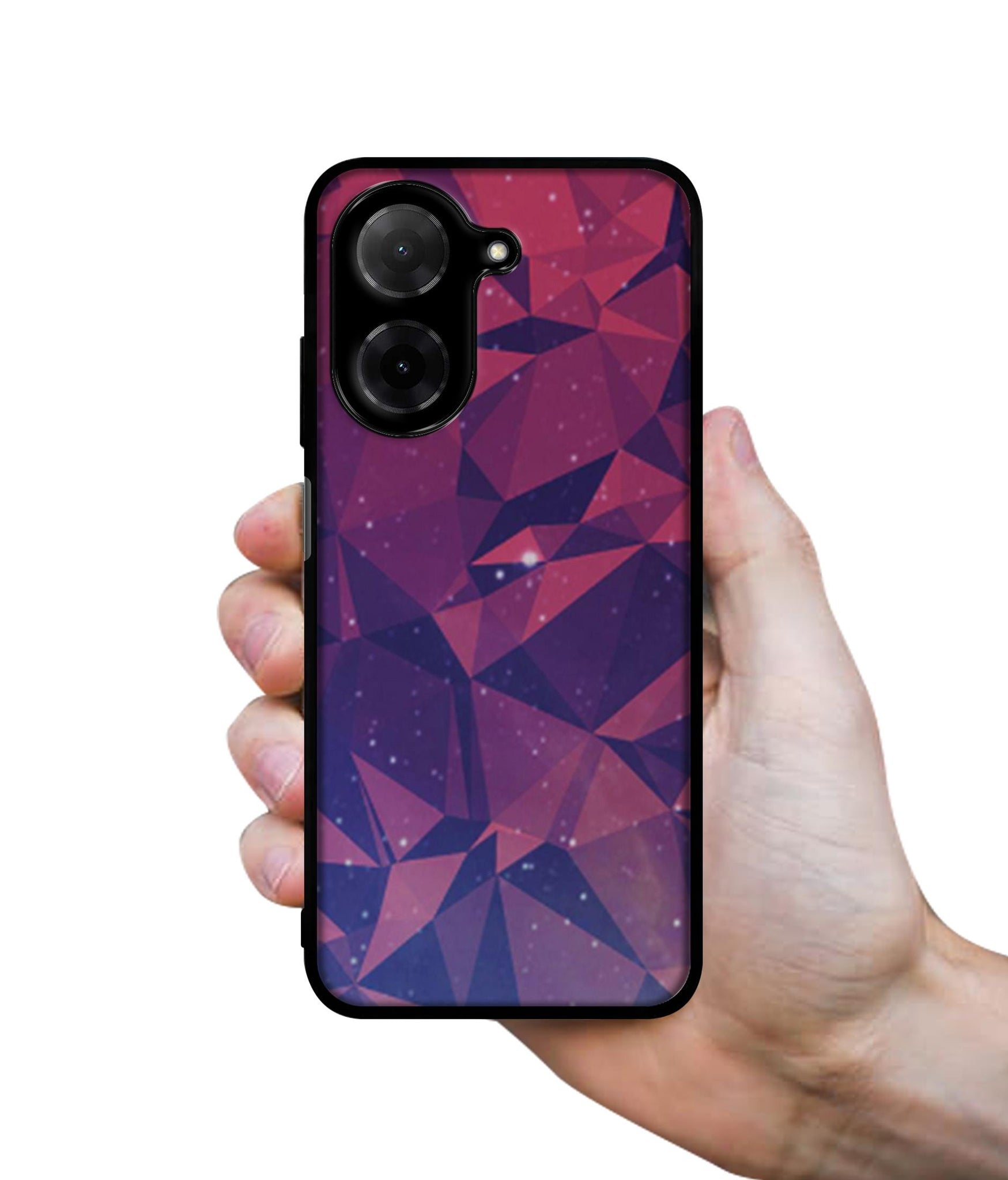 Bad Color Shape Designer 2D Printed Back Case Cover for Poco C71 4G / Mi Redmi A5 4G