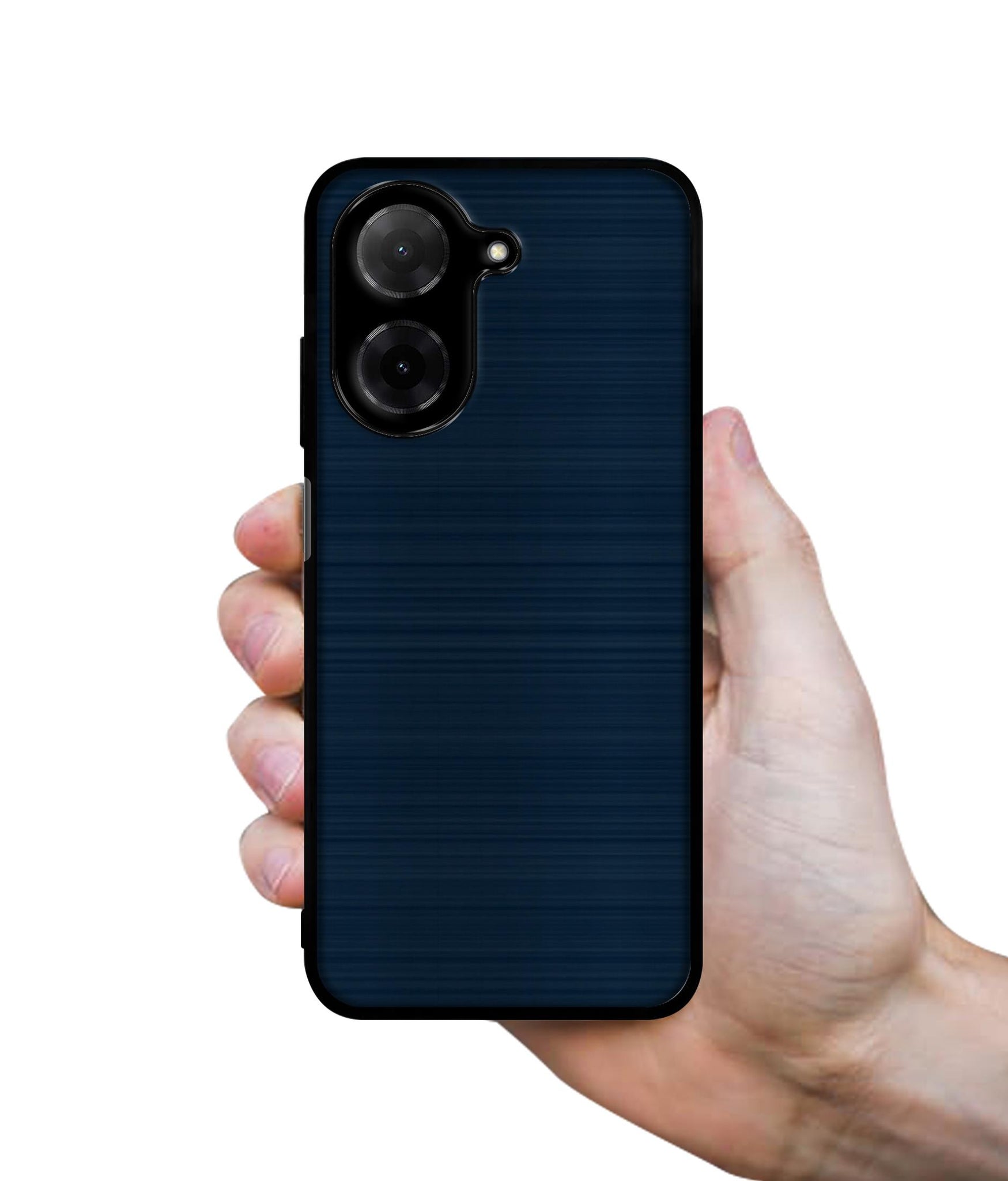 Blue Line Designer 2D Printed Back Case Cover for Poco C71 4G / Mi Redmi A5 4G