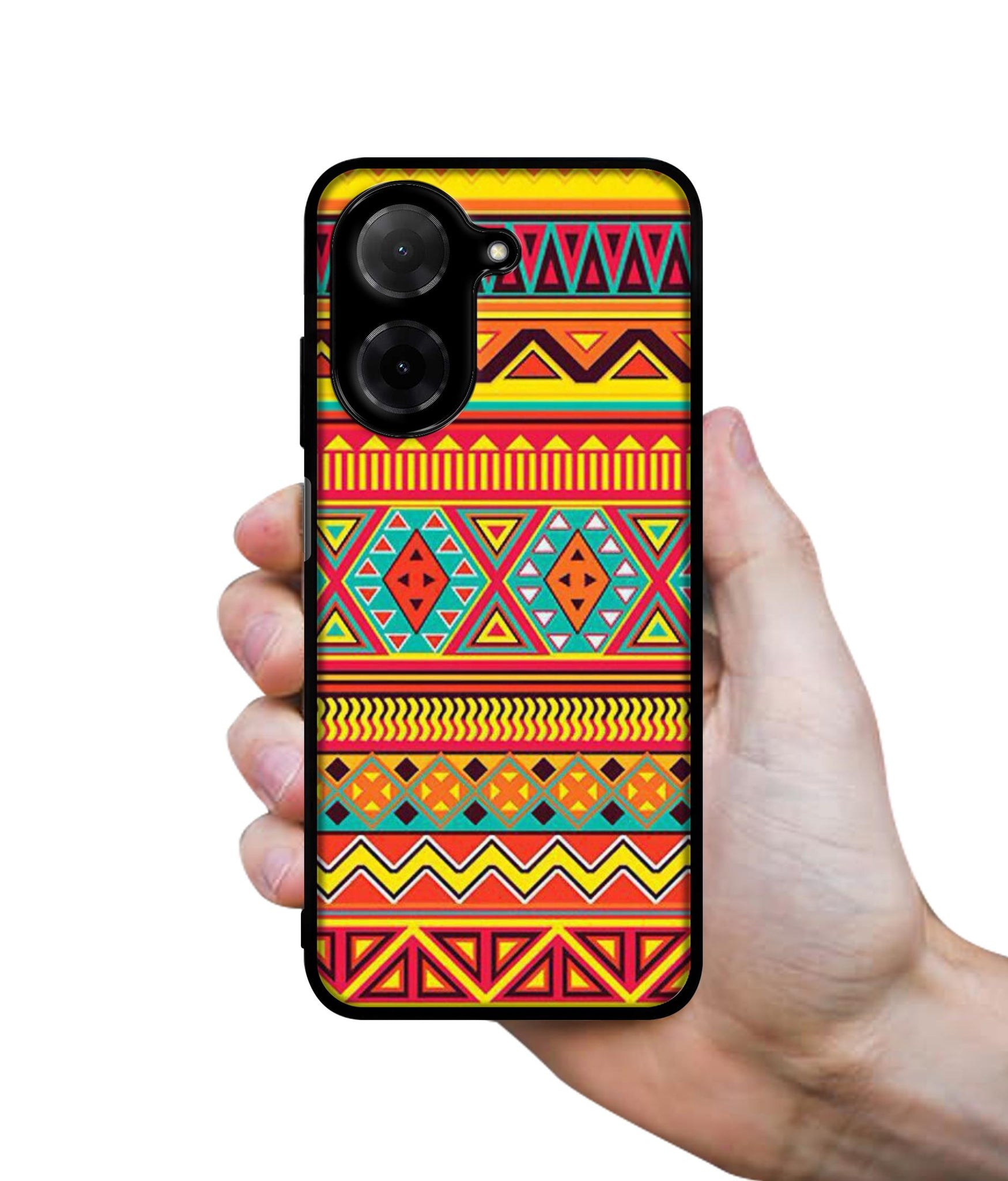 Artistic Rangoli Designer 2D Printed Back Case Cover for Poco C71 4G / Mi Redmi A5 4G