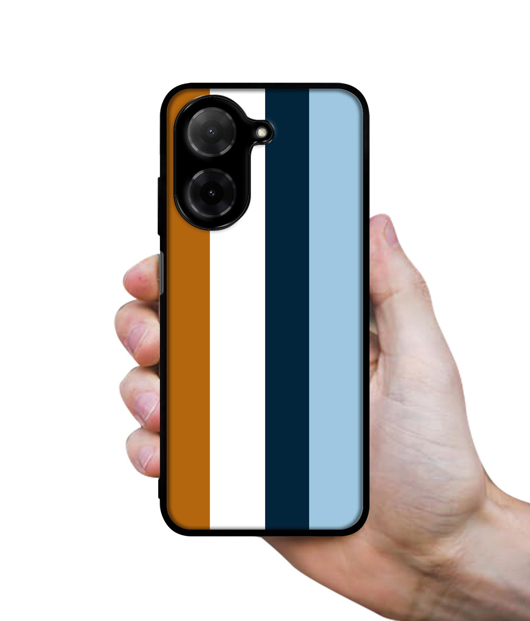 Color Stripes Designer 2D Printed Back Case Cover for Poco C71 4G / Mi Redmi A5 4G