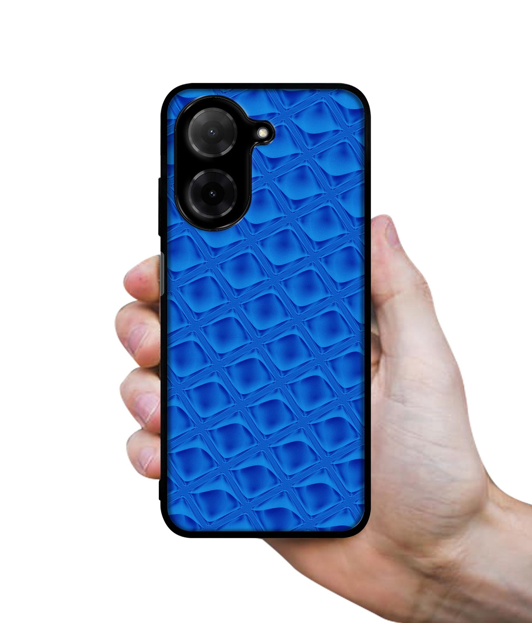 Blue Diamond Designer 2D Printed Back Case Cover for Poco C71 4G / Mi Redmi A5 4G