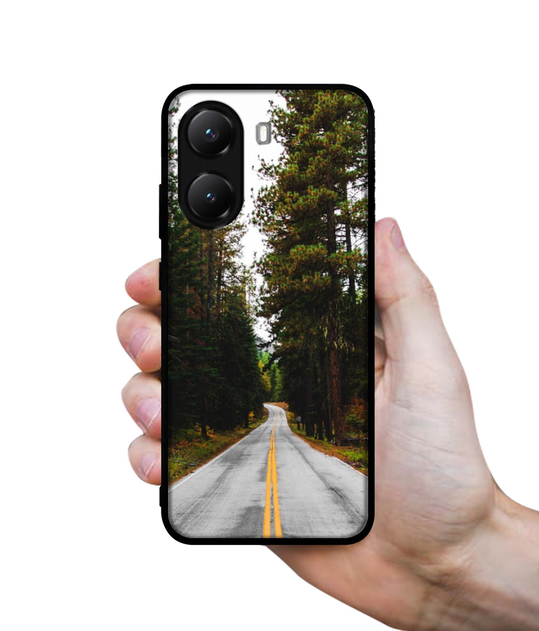 Road Photo Designer 2D Printed Back Case Cover for Poco X7 Pro 5G