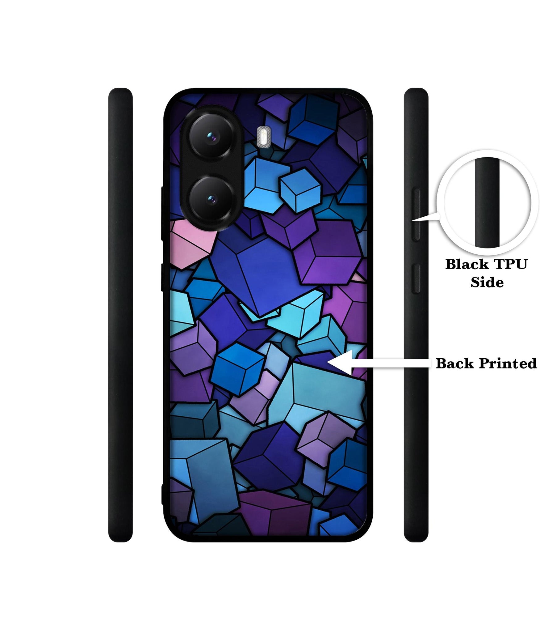 Color Box Designer 2D Printed Back Case Cover for Poco X7 Pro 5G