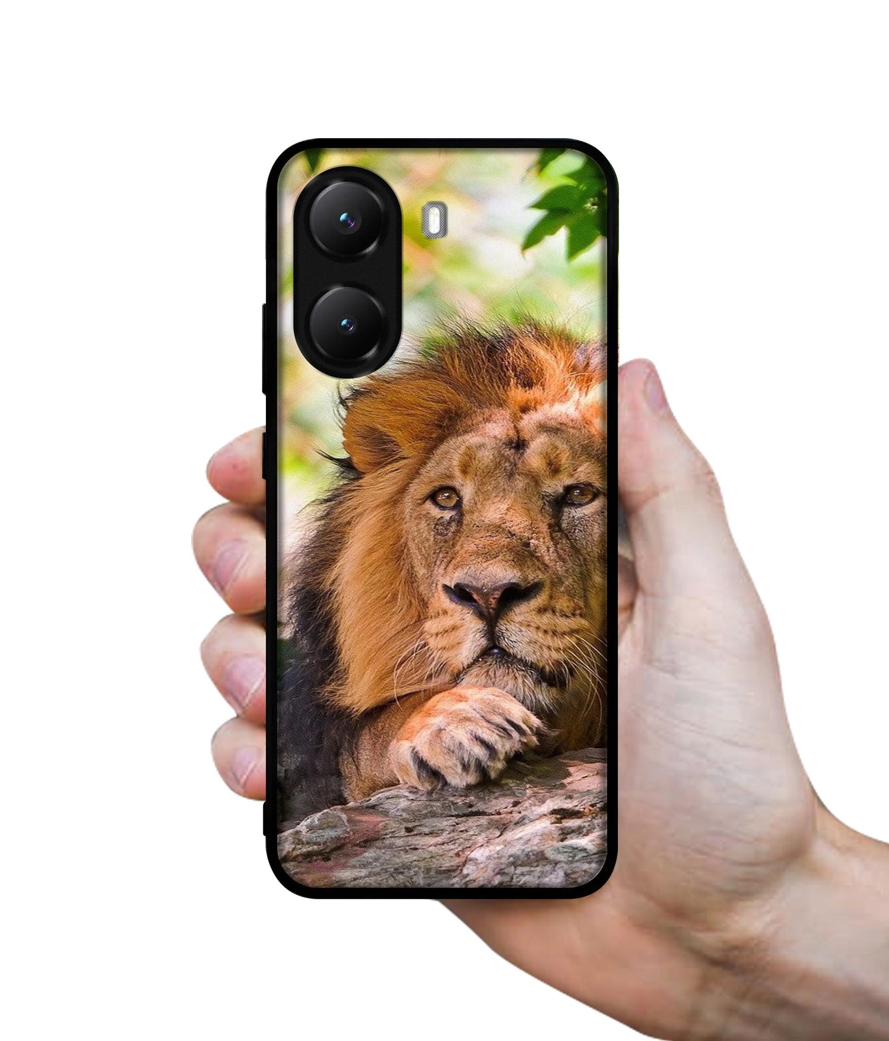 Tiger Pattern Print Designer 2D Printed Back Case Cover for Poco X7 Pro 5G