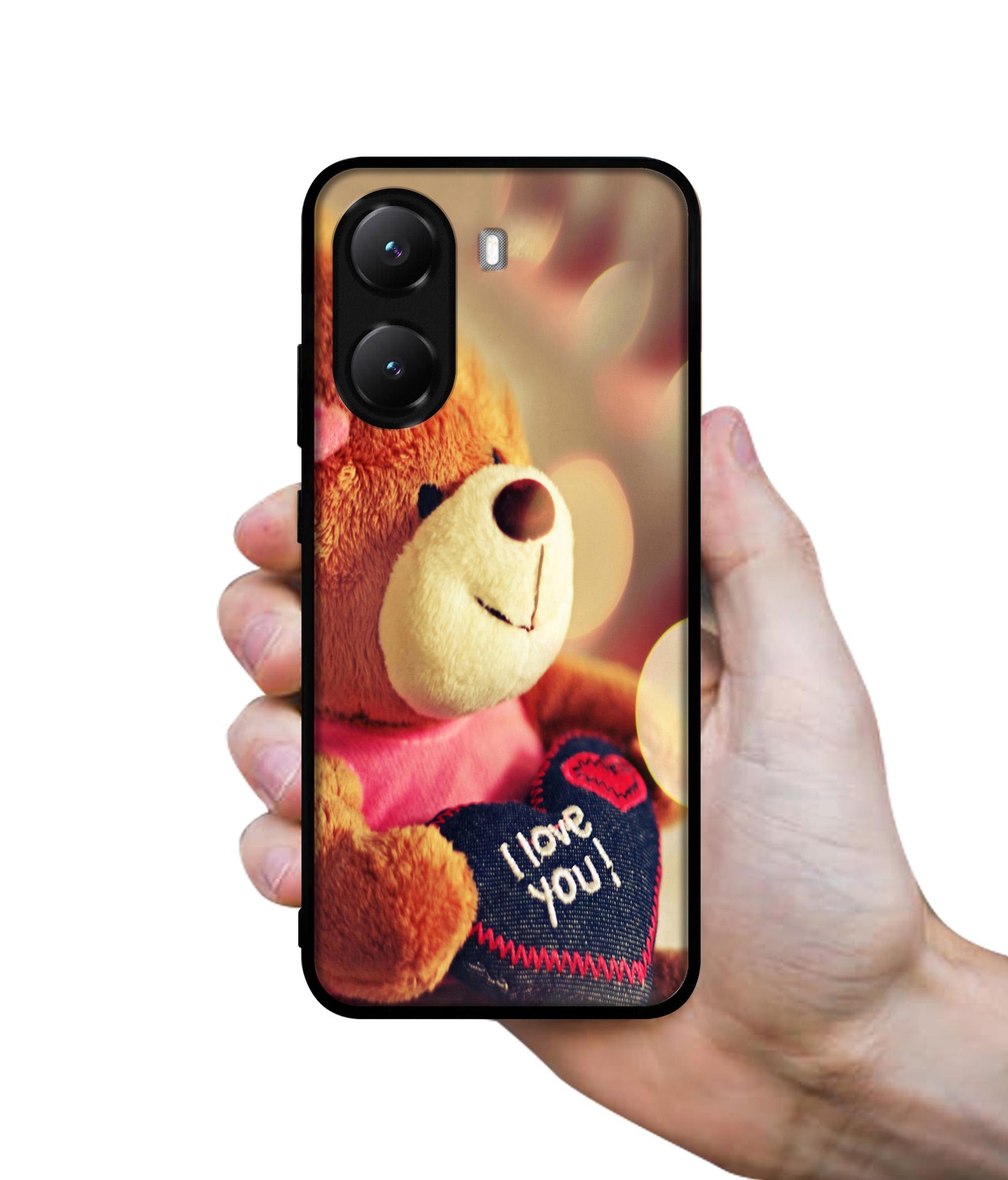 Teddy Bear Designer 2D Printed Back Case Cover for Poco X7 Pro 5G