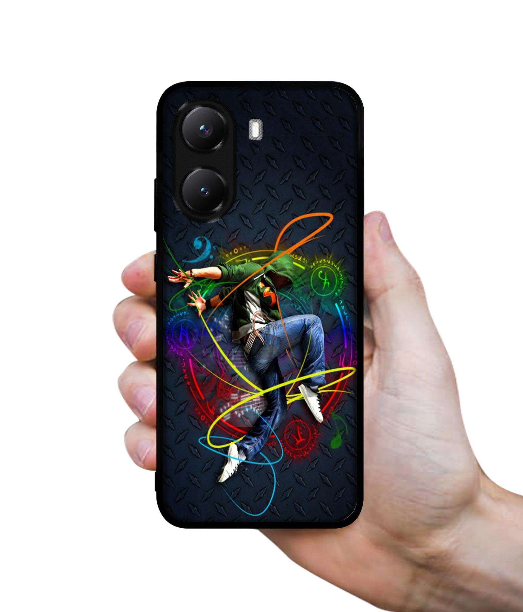 Boy With Music Designer 2D Printed Back Case Cover for Poco X7 Pro 5G
