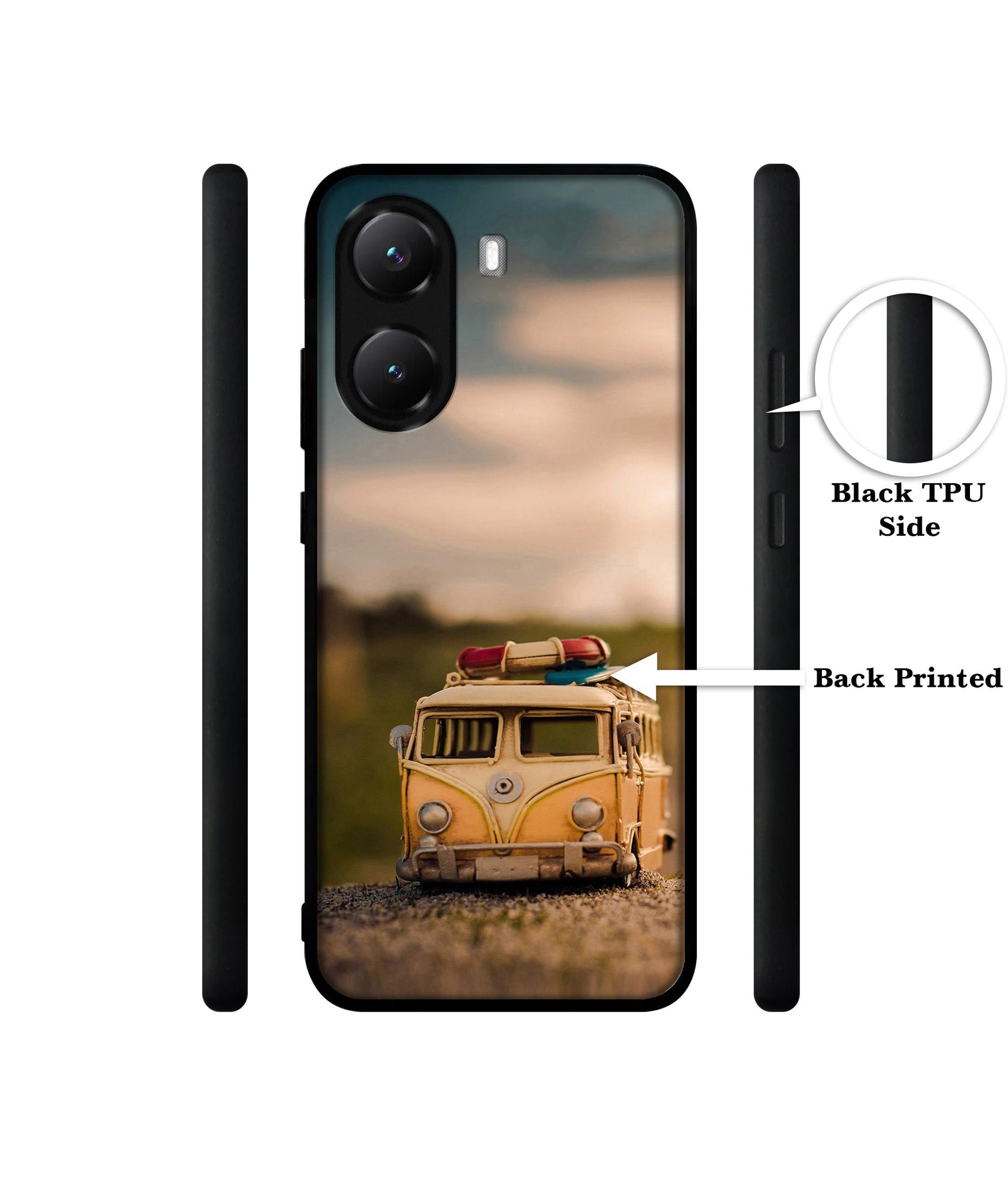 Toy Car Designer 2D Printed Back Case Cover for Poco X7 Pro 5G