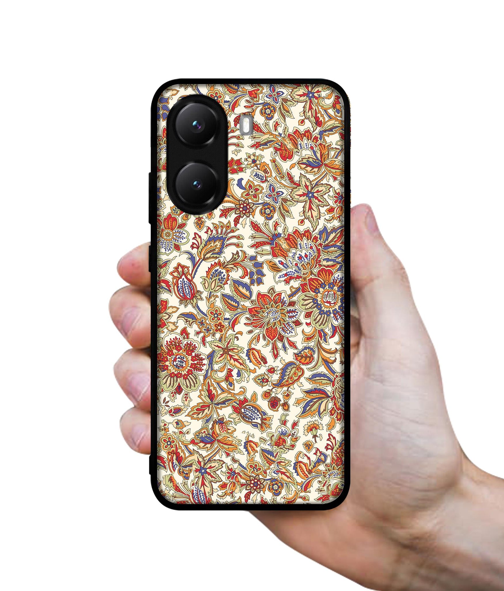 Floral Designer 2D Printed Back Case Cover for Poco X7 Pro 5G