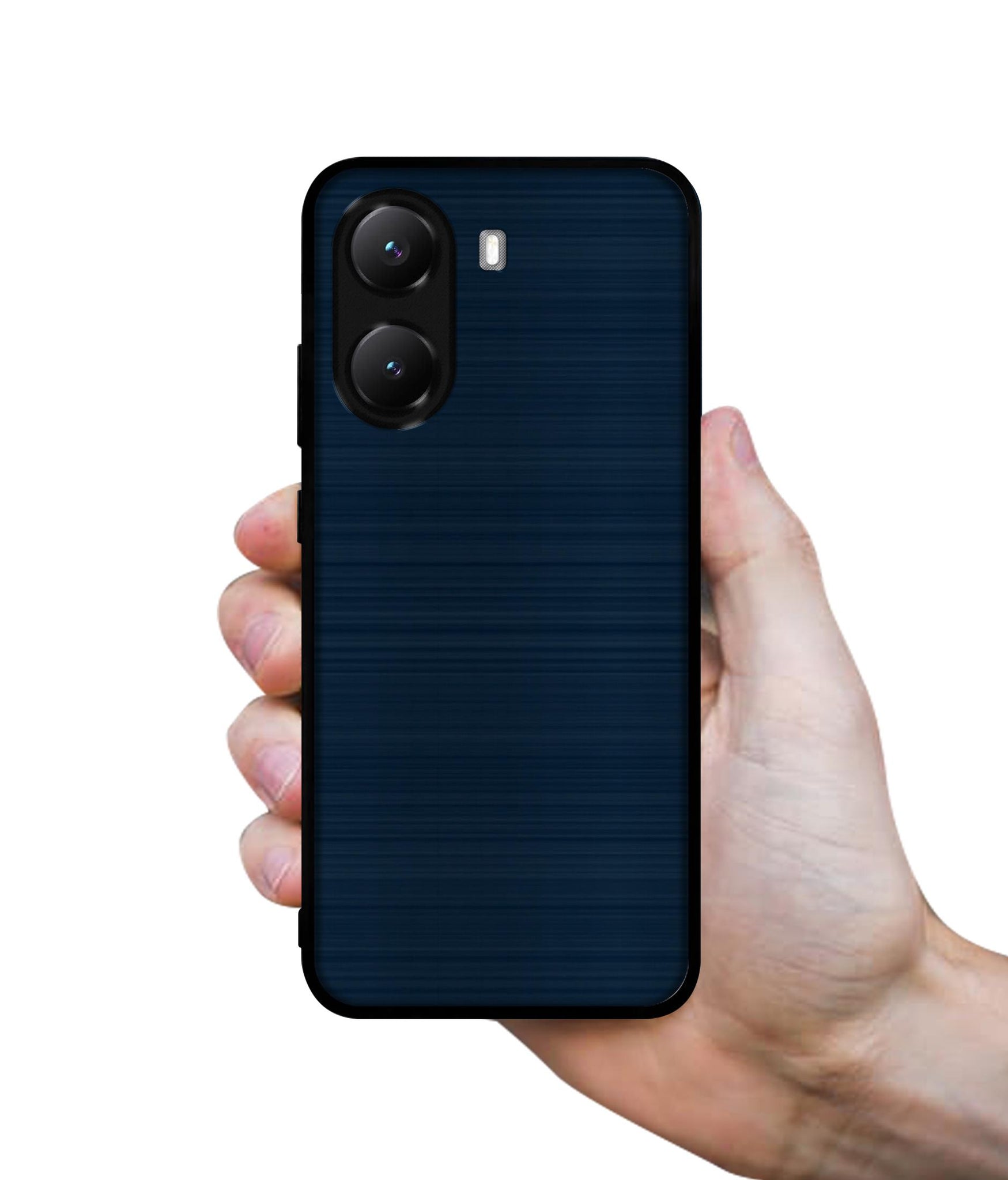 Blue Line Designer 2D Printed Back Case Cover for Poco X7 Pro 5G