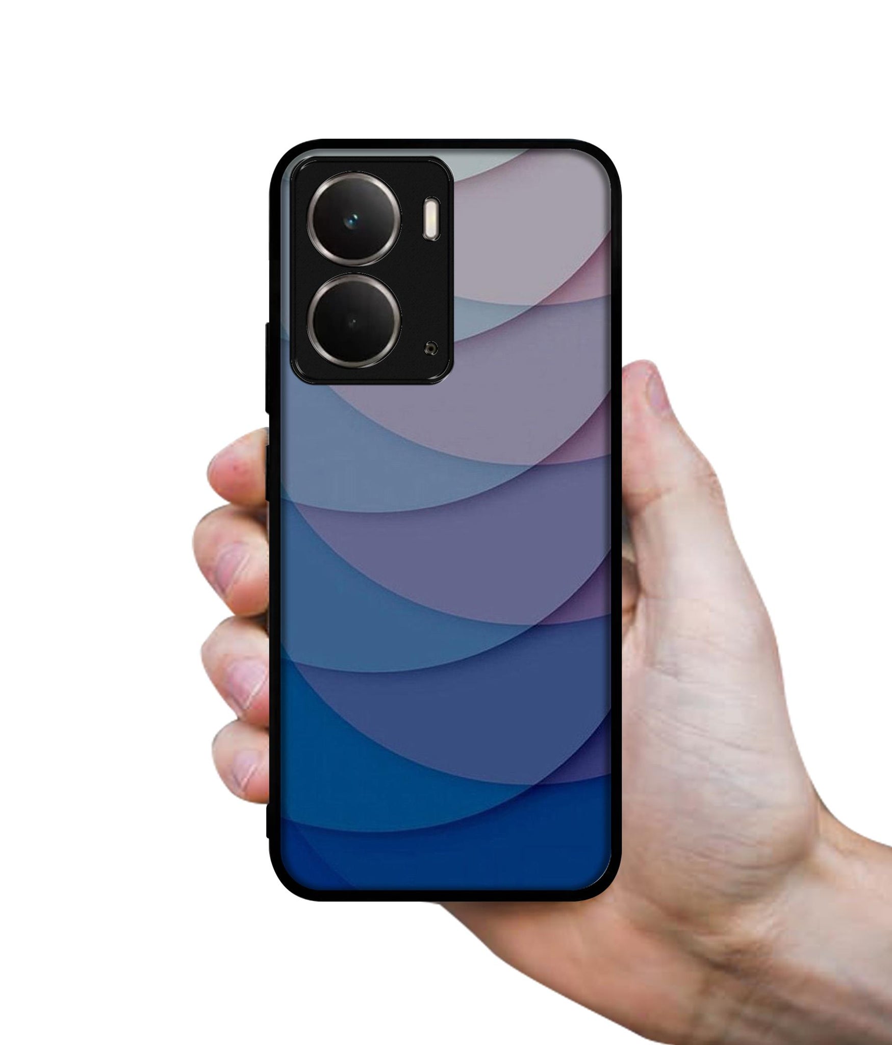 Waves Pattern Print Designer 2D Printed Back Case Cover for Realme P3 5G / Realme Neo7x 5G