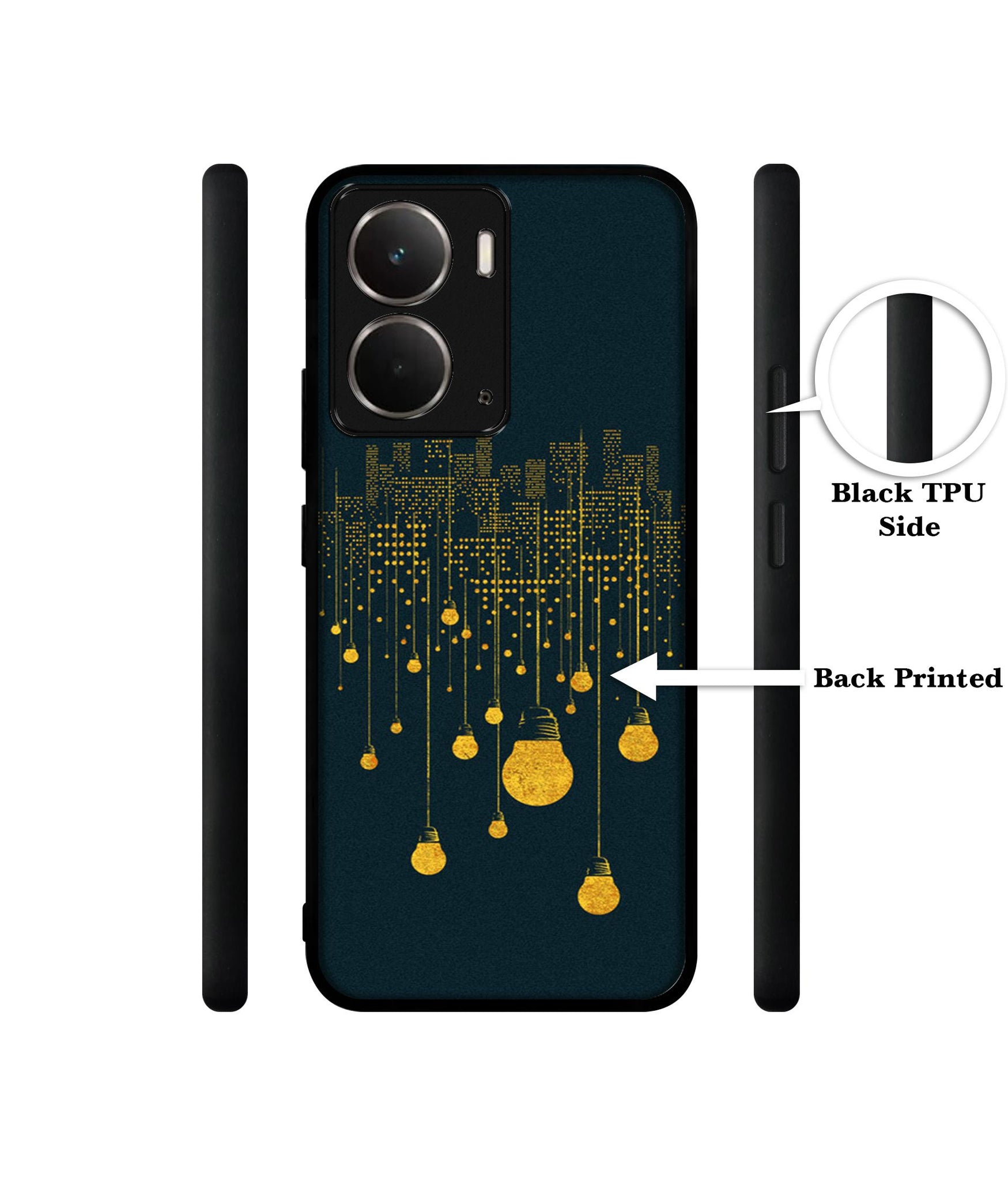 City Light Pattern Designer 2D Printed Back Case Cover for Realme P3 5G / Realme Neo7x 5G