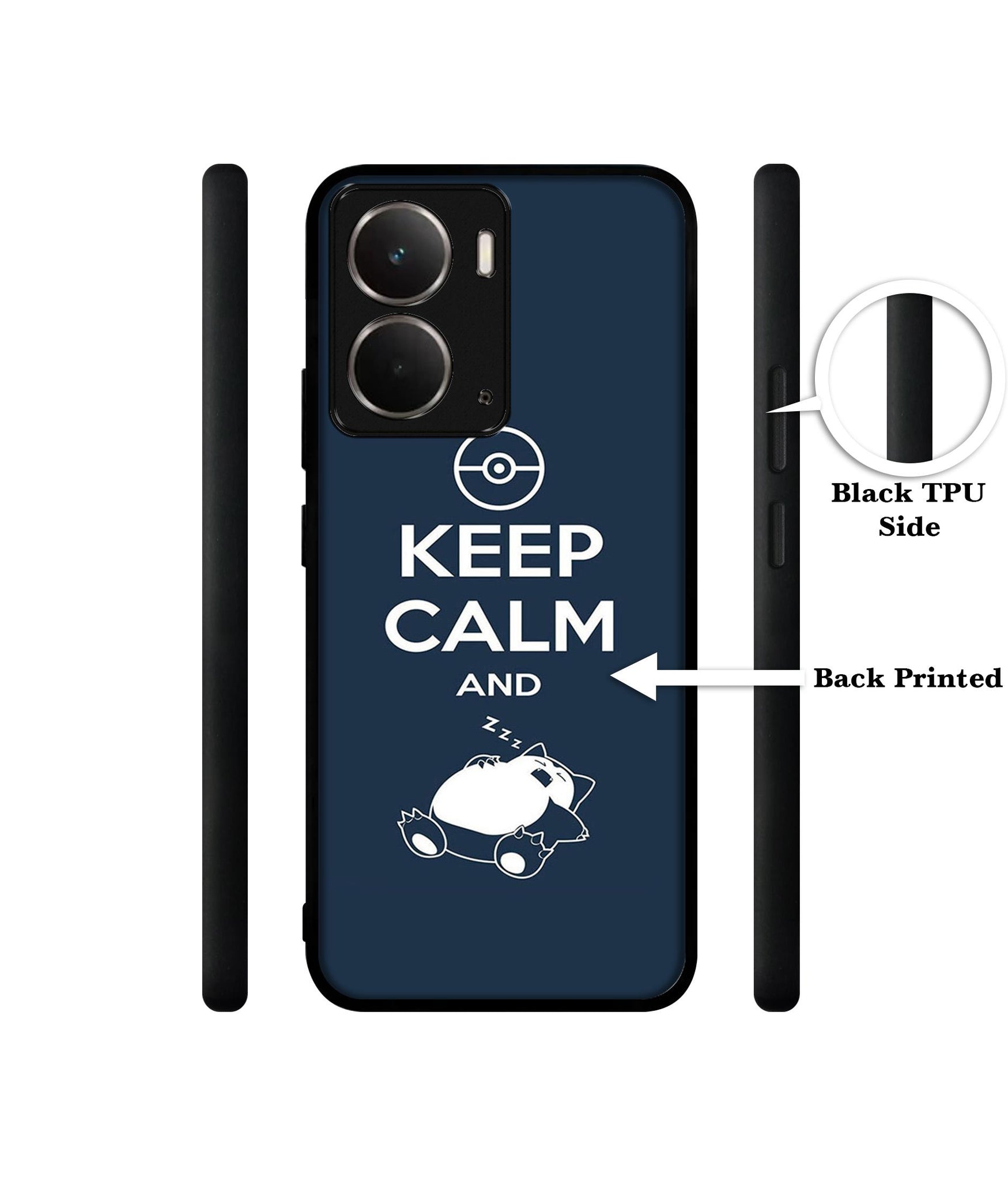 Sleep Pattern Designer 2D Printed Back Case Cover for Realme P3 5G / Realme Neo7x 5G