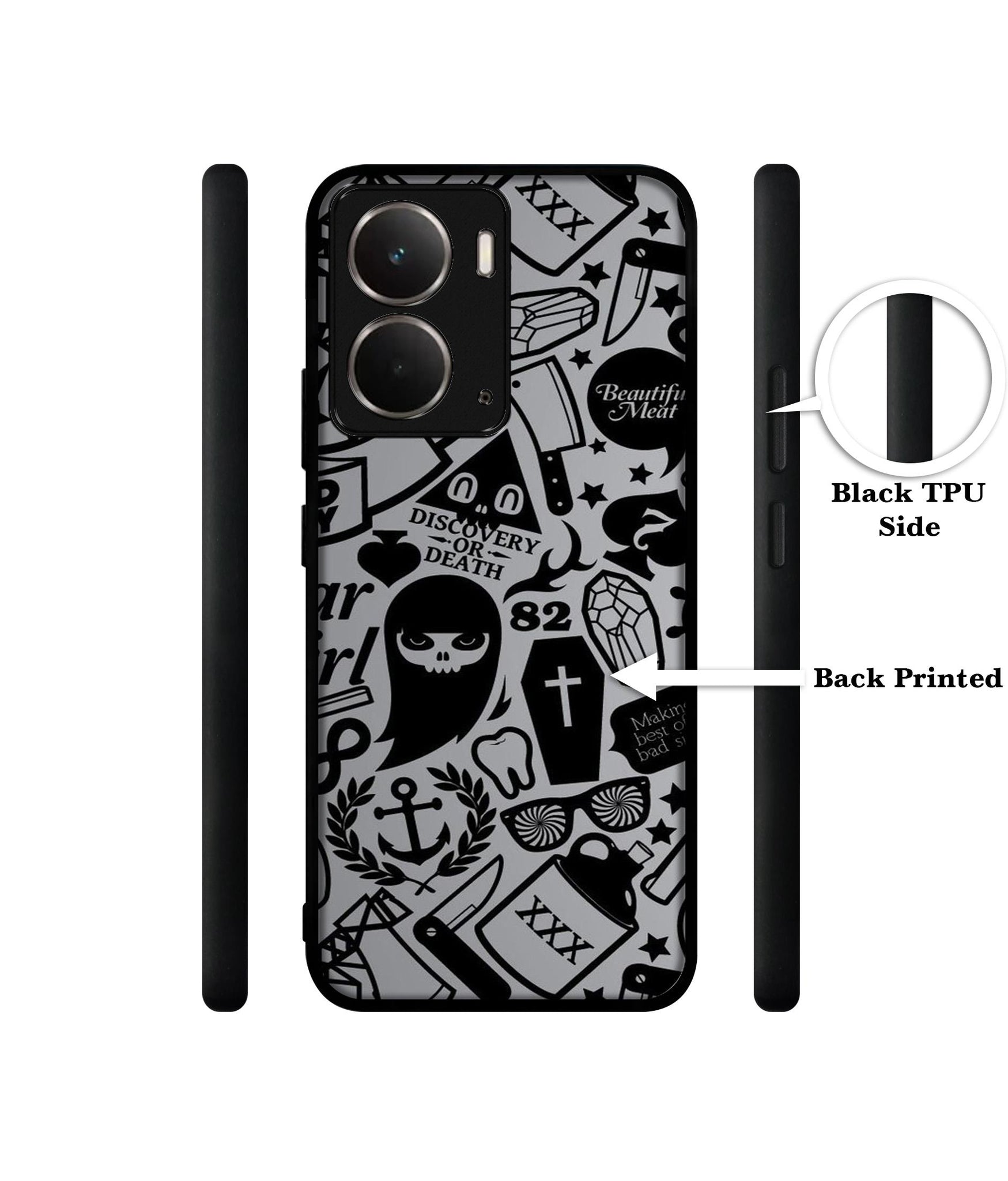 Discover Or Death Designer 2D Printed Back Case Cover for Realme P3 5G / Realme Neo7x 5G