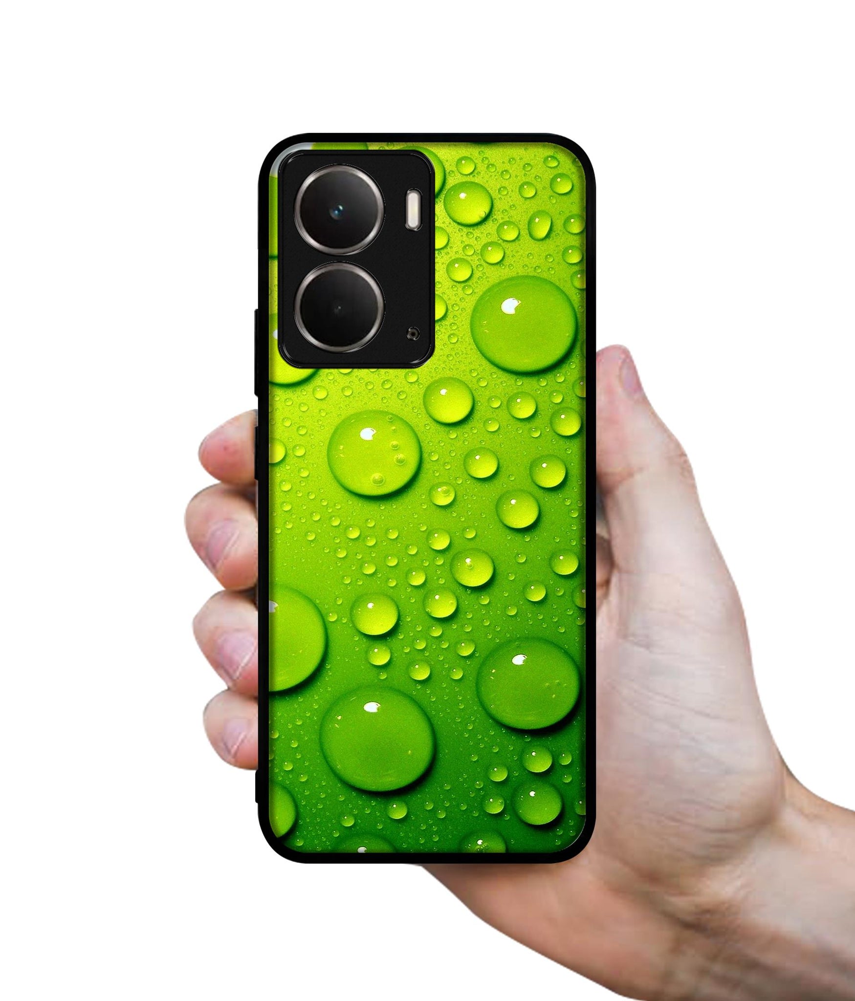 Green Bubbles Designer 2D Printed Back Case Cover for Realme P3 5G / Realme Neo7x 5G