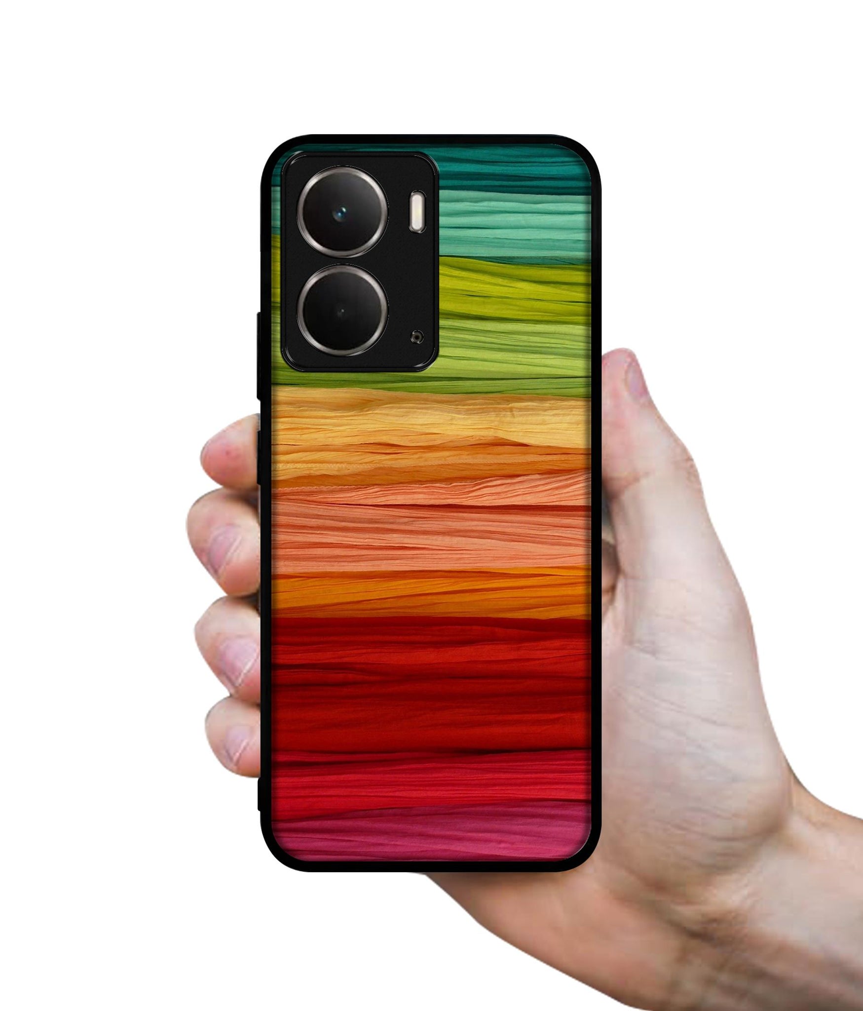 Colorful Thread Designer 2D Printed Back Case Cover for Realme P3 5G / Realme Neo7x 5G