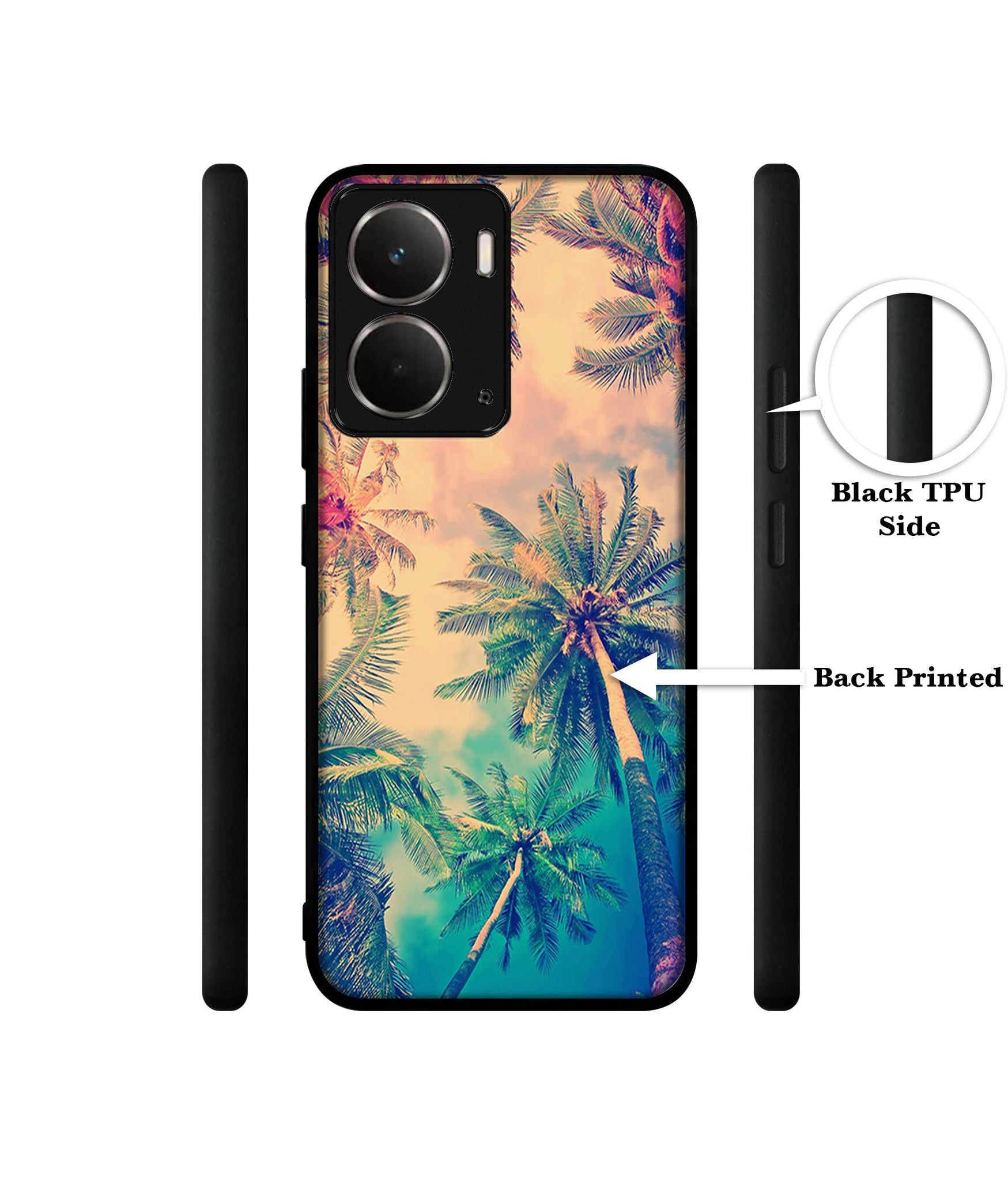 Trees Designer 2D Printed Back Case Cover for Realme P3 5G / Realme Neo7x 5G