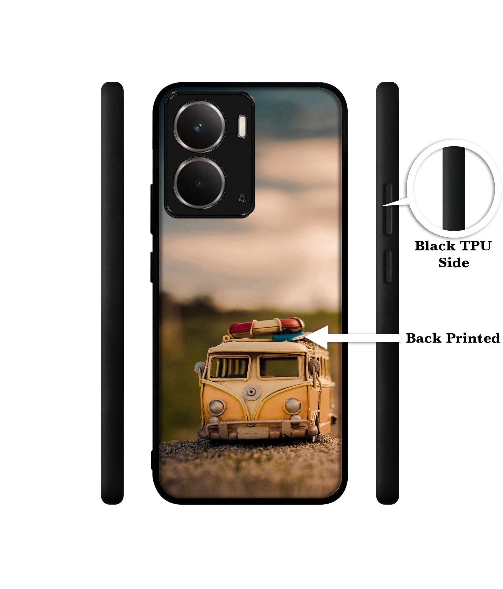Toy Car Designer 2D Printed Back Case Cover for Realme P3 5G / Realme Neo7x 5G