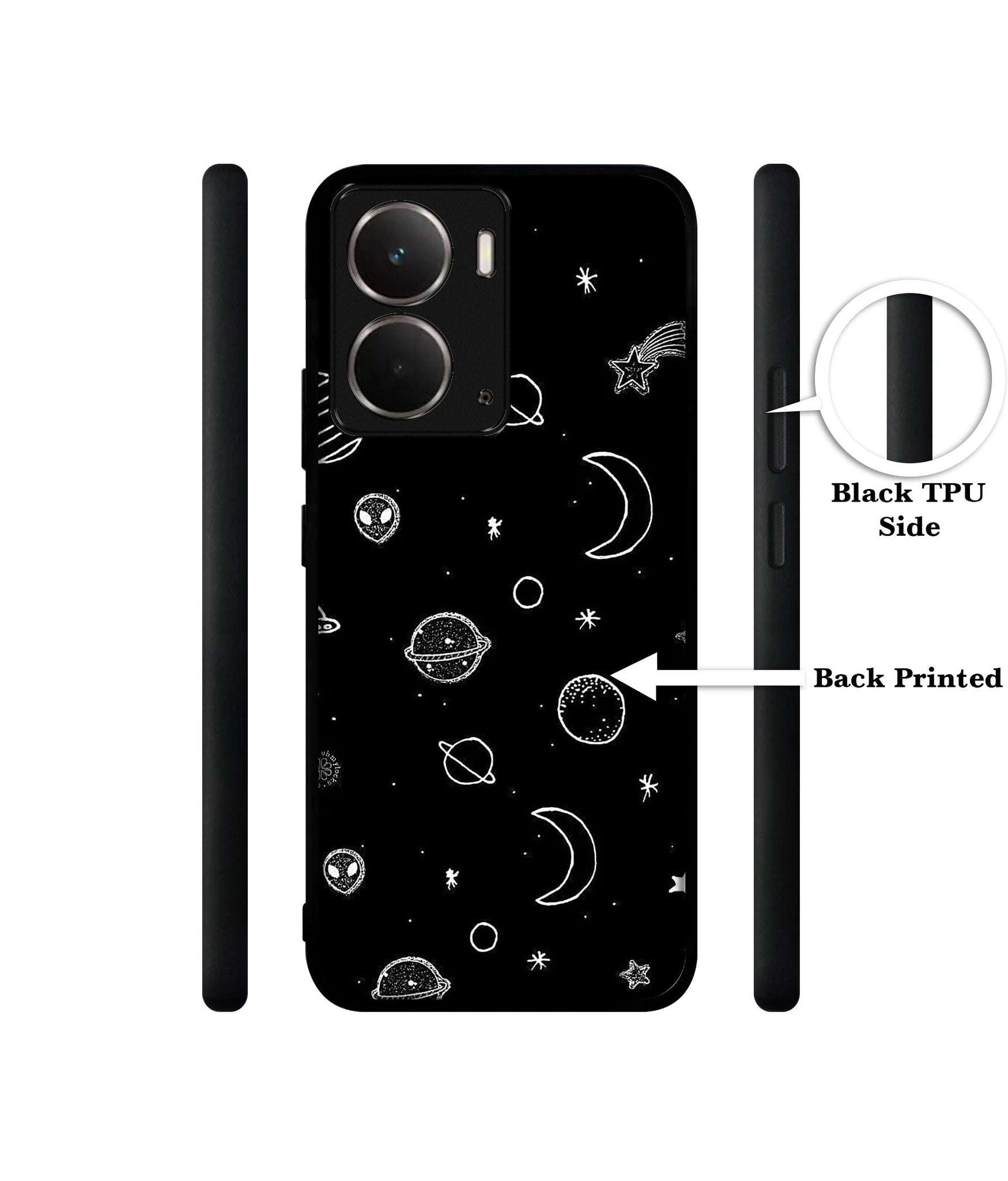 Space Stars Universe Designer 2D Printed Back Case Cover for Realme P3 5G / Realme Neo7x 5G